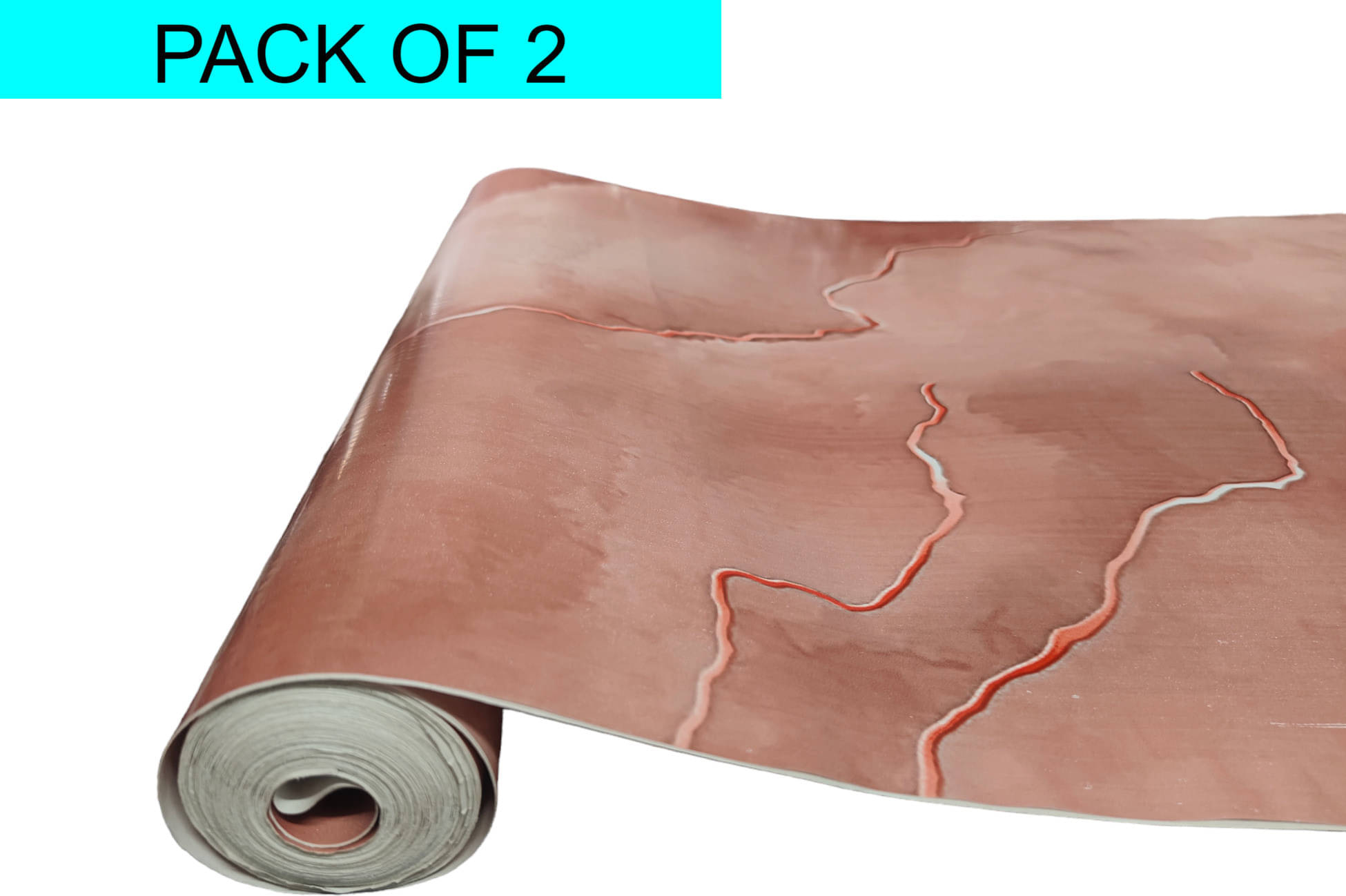     			Mopak Decor 1 Meter Shelf adhesive Wallpaper For Wall /Almira,Fridge, Tabletop, kitchen Size - 45 x 100 cm Meter (Pack of 2)