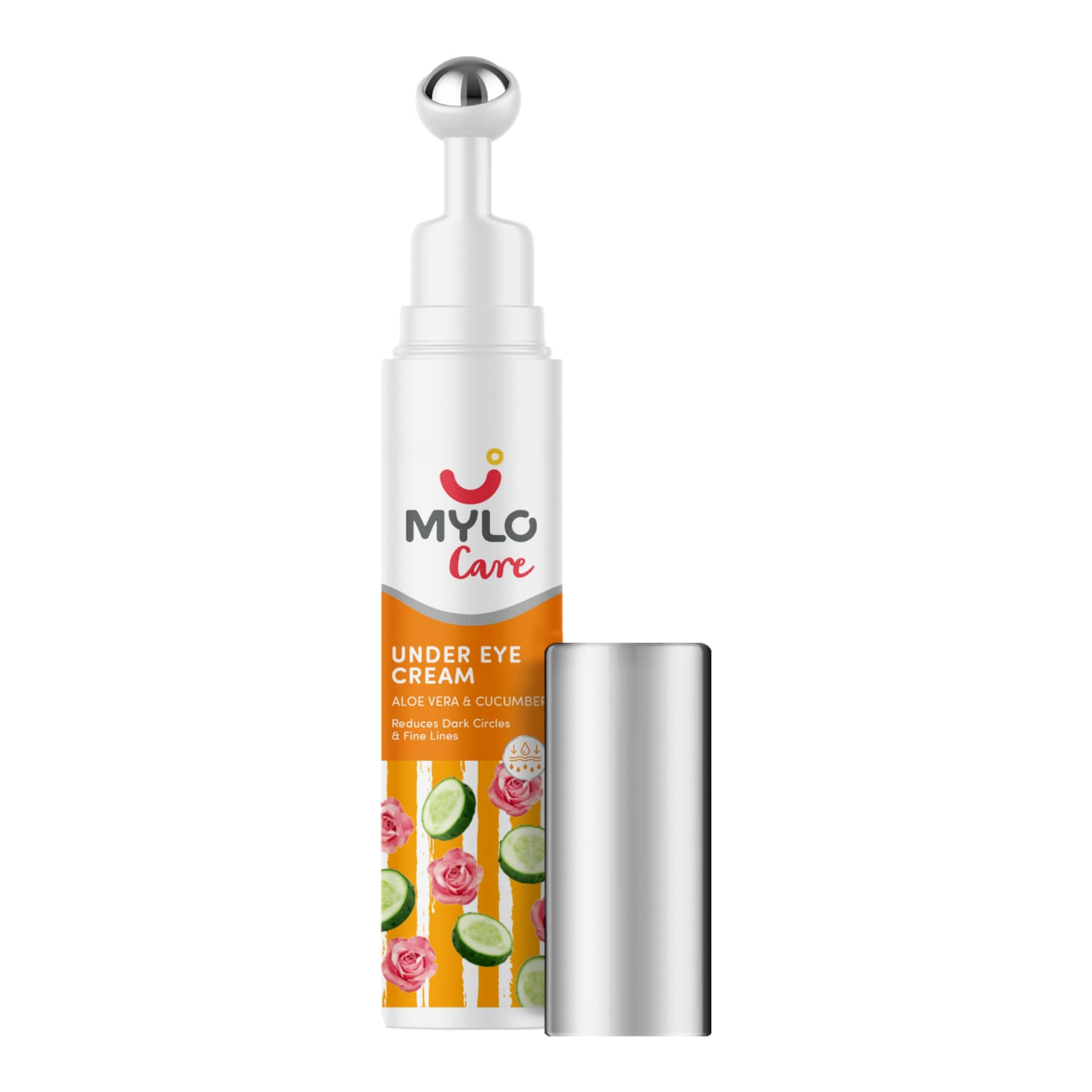     			Mylo Under Eye Cream with Eye Roller 15 g