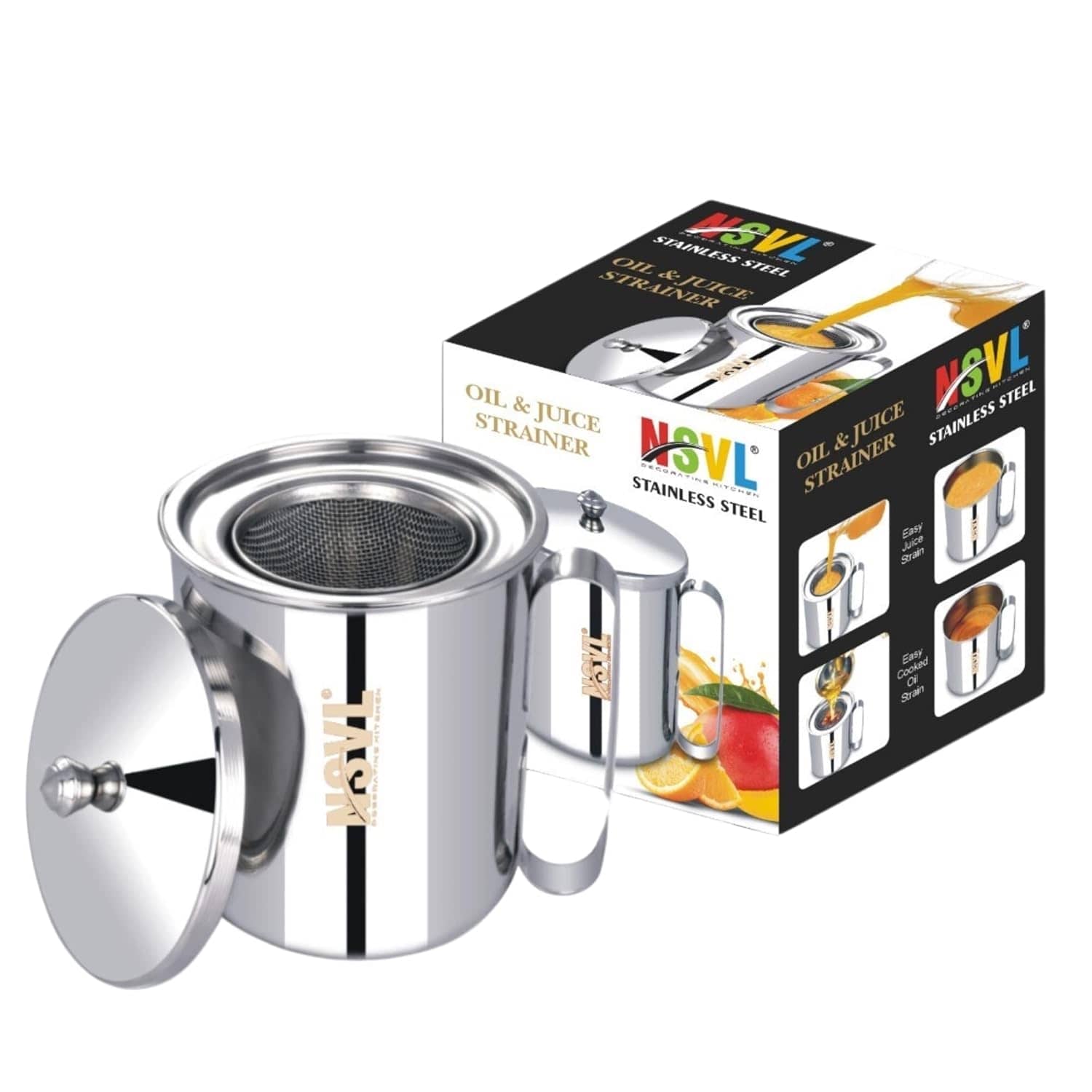 NSVL Stainless Steel Pourers