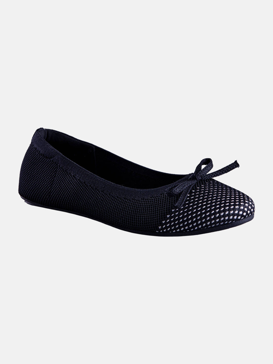     			Neemans Black Women's Casual Ballerinas