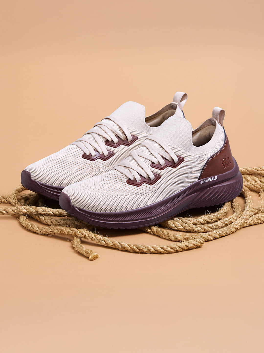 Neemans EASE WALK SNUG Off White Men's Lifestyle Shoes - Casual Shoes | Buy online on ZillyBuy