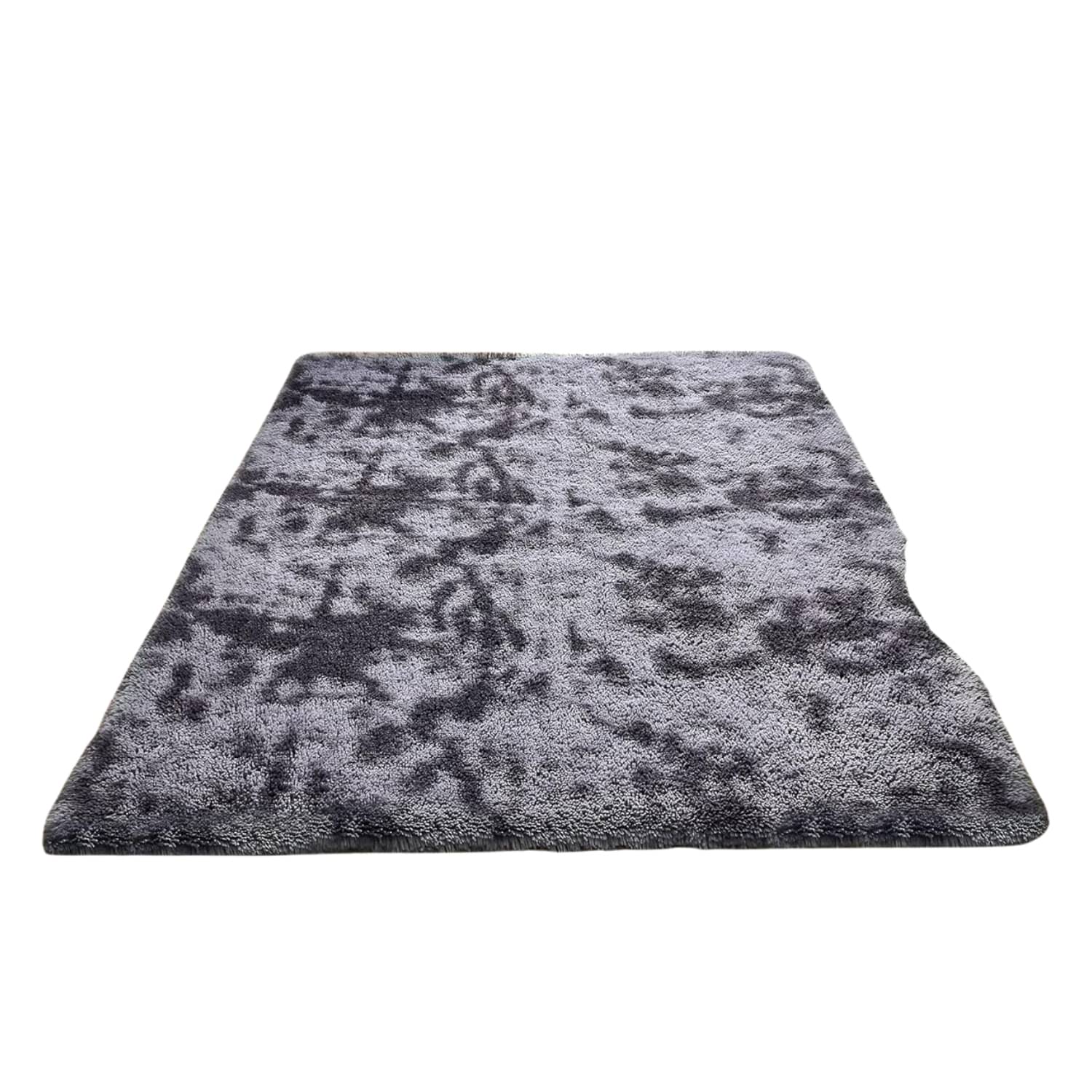     			Samjeeda Handloom Gray Wool Dhurrie Carpet Plain 3x5 Ft