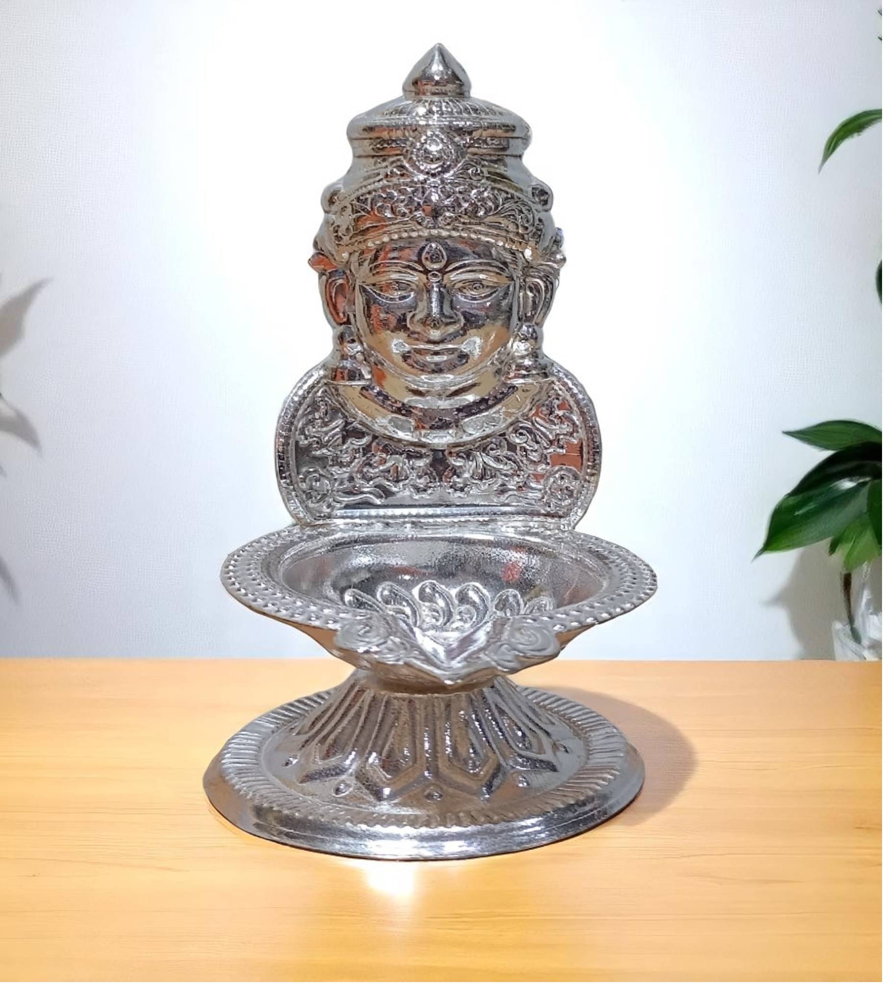     			Sigaram Brass Table Diya - Pack of 1