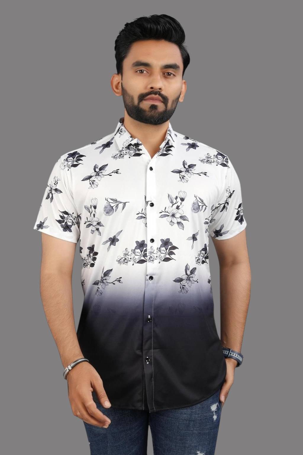 Zonanza Polyester Regular Fit Printed Half Sleeves Men's Casual Shirt - Black ( Pack of 1 ) Zonanza Polyester Regular Fit Printed Half Sleeves Men's Casual Shirt - Black ( Pack of 1 )