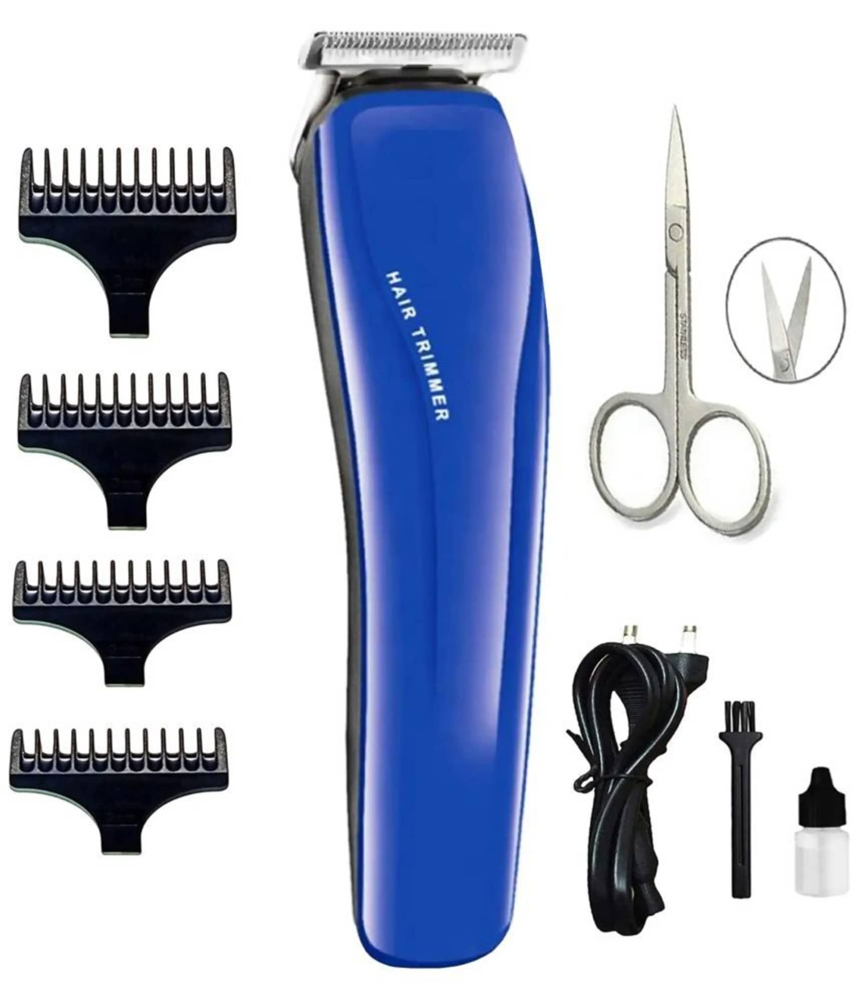 wagari 528 Trimmer Blue Cordless Beard Trimmer With 240 minutes Runtime