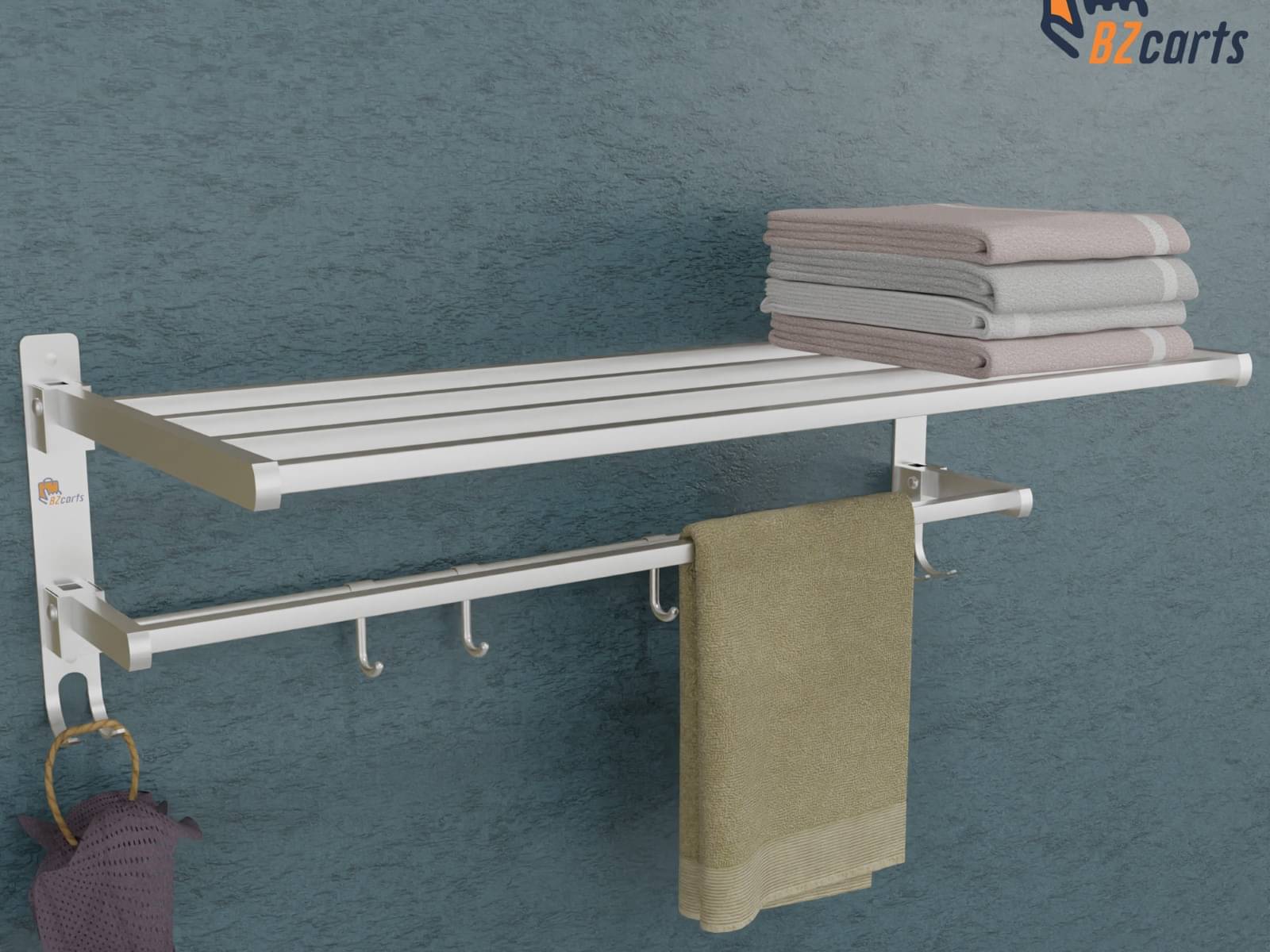1 Unit Shelf With Towel Rod, Wall Plugs and Screws included in package Fitting Set 1 Unit Shelf With Towel Rod, Wall Plugs and Screws included in package Fitting Set