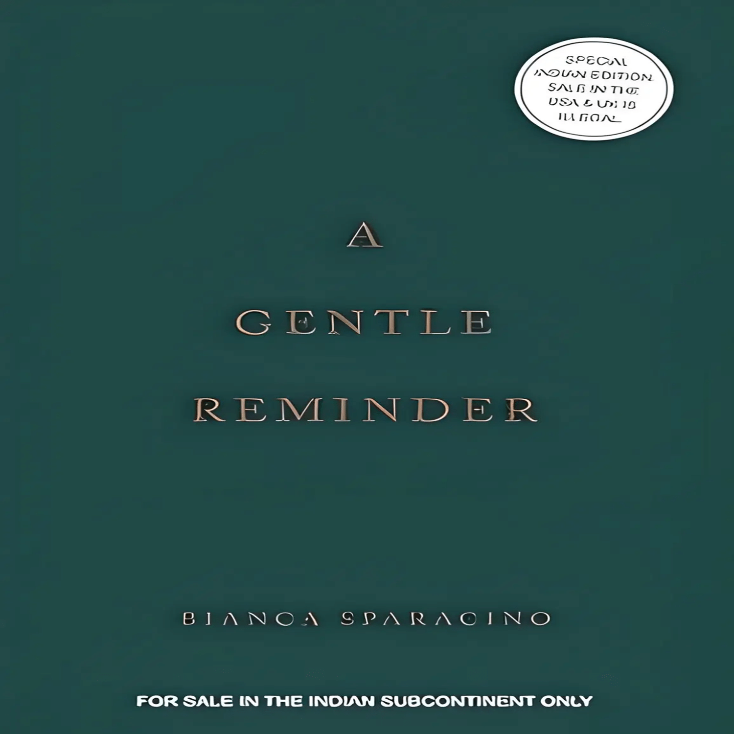     			A Gentle Reminder paperback
