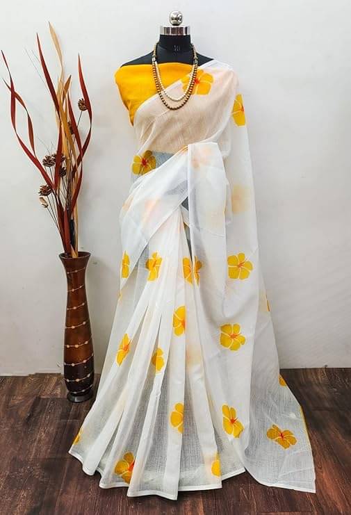 A TO Z CART Cotton Embellished Paithani Sarees With Unstitched Blouse Piece ( Multicolor 1 ) A TO Z CART Cotton Embellished Paithani Sarees With Unstitched Blouse Piece ( Multicolor 1 )