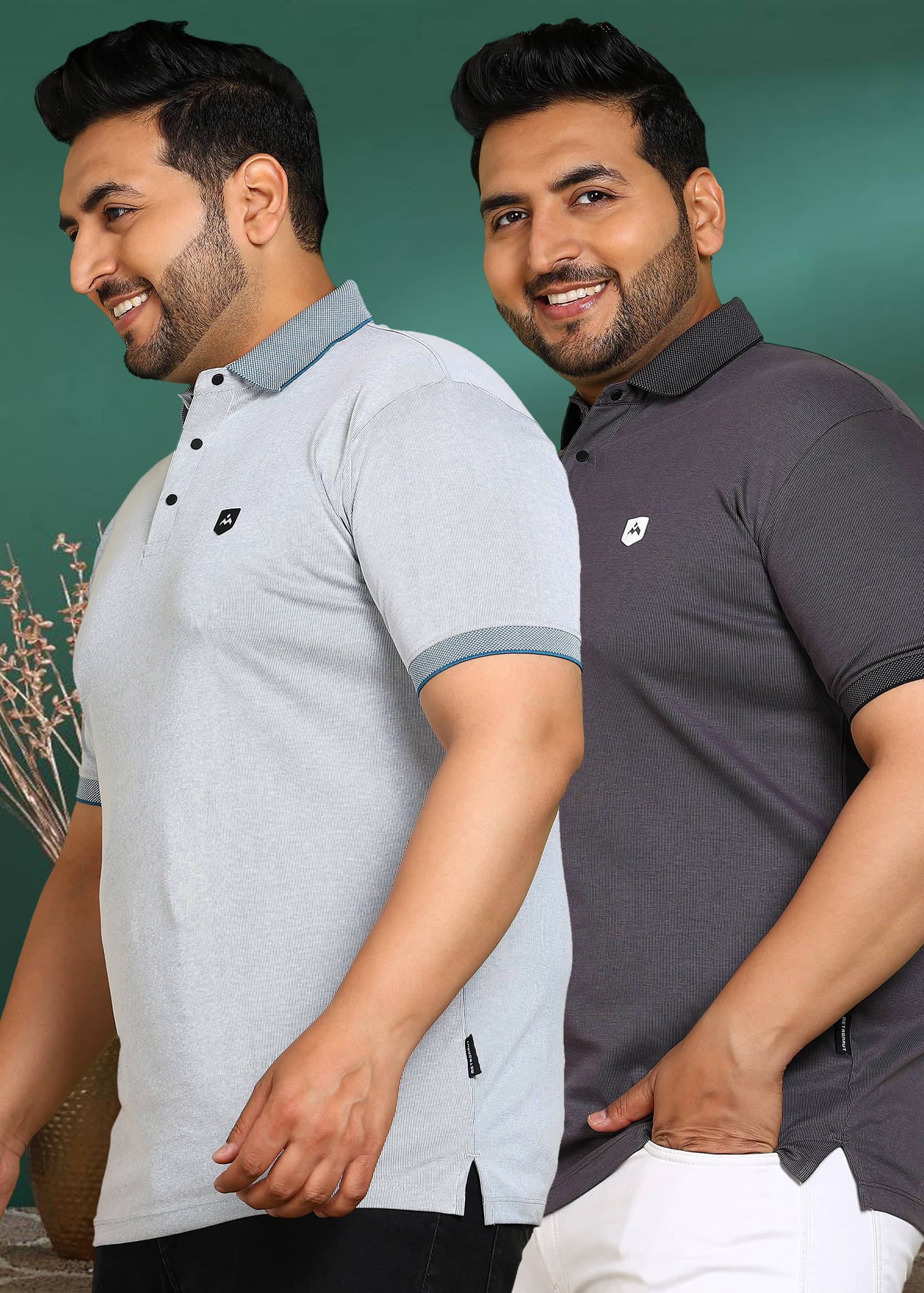     			ADWYN PETER Men 100% Cotton Regular Fit Solid T-Shirt ( Multicolor9 )