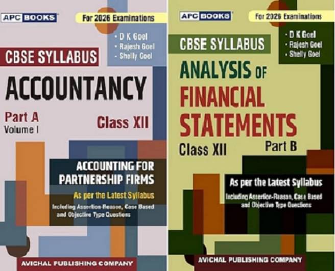 APC Books CBSE Class 12 Accountancy Set, Part A and B APC Books CBSE Class 12 Accountancy Set, Part A and B