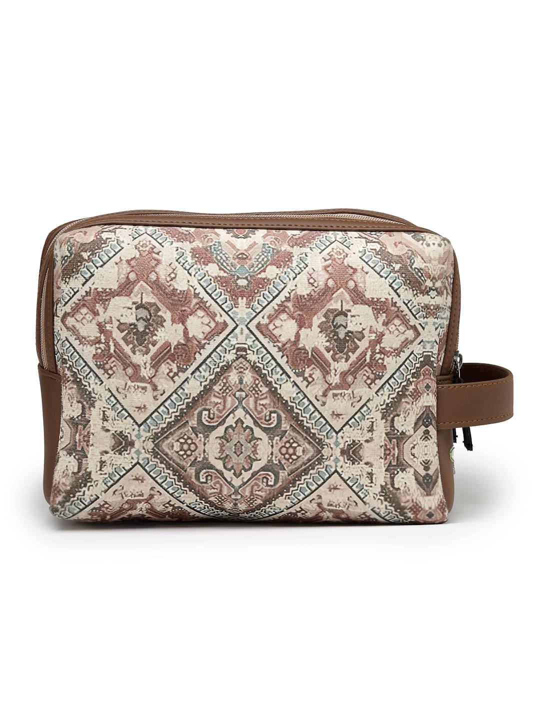     			ASIAN Handbags Accessories Rexin Set of 1 ( Brown )