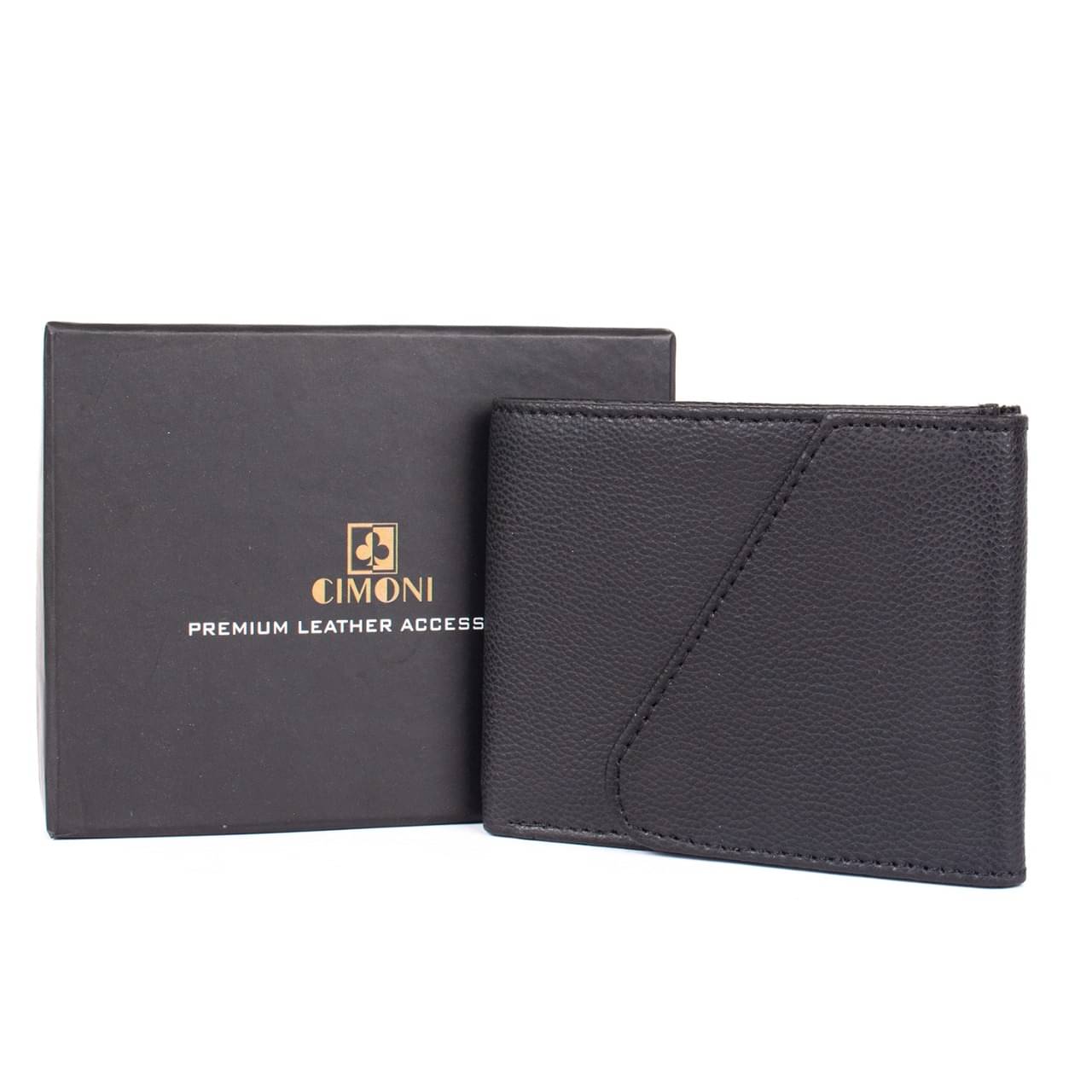     			CIMONI PU Solid Men's RFID Wallet With 3 Slots For Card ( Black , Pack of 1 )