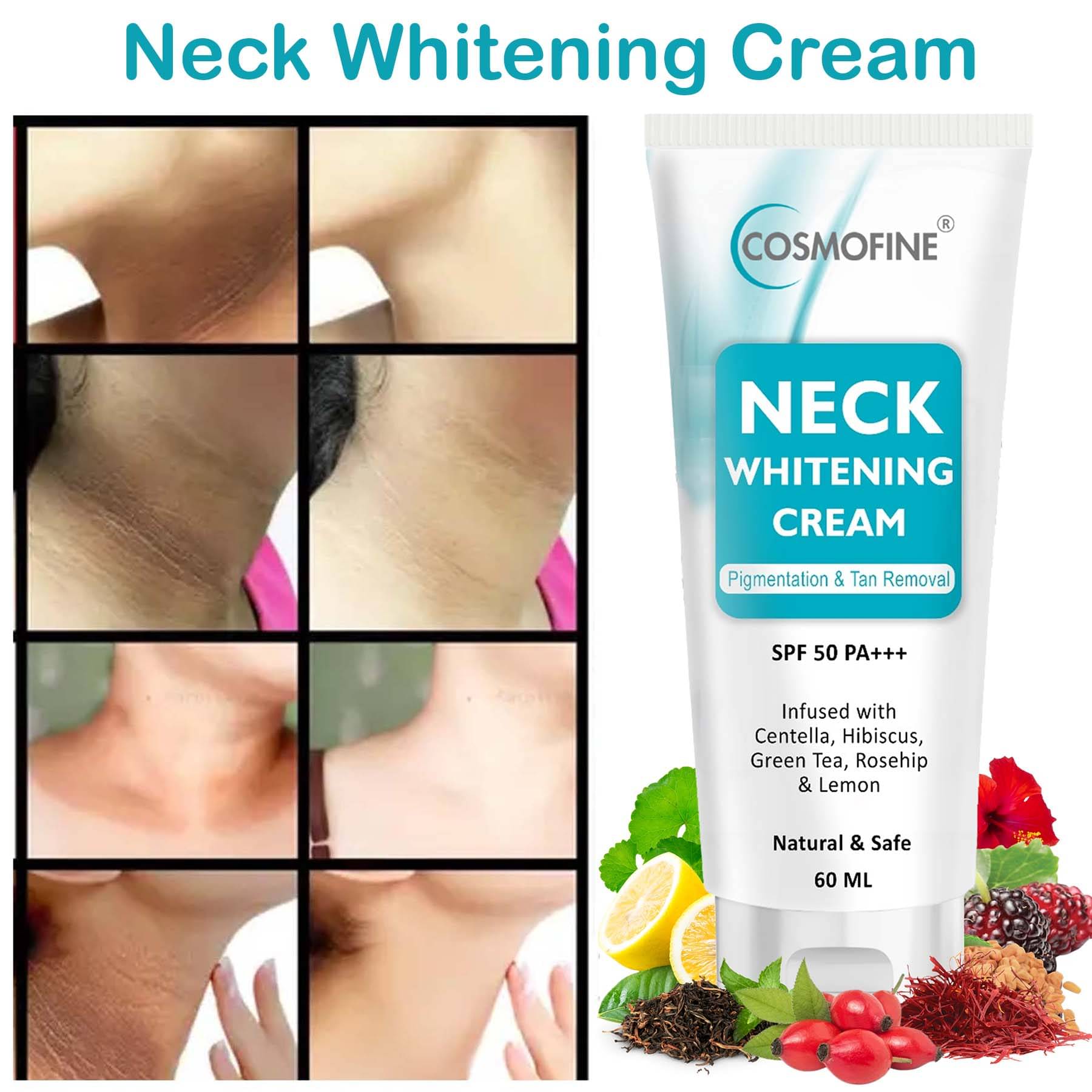     			COSMOFINE Day Cream All Skin Type Green Tea ( 60 ml )