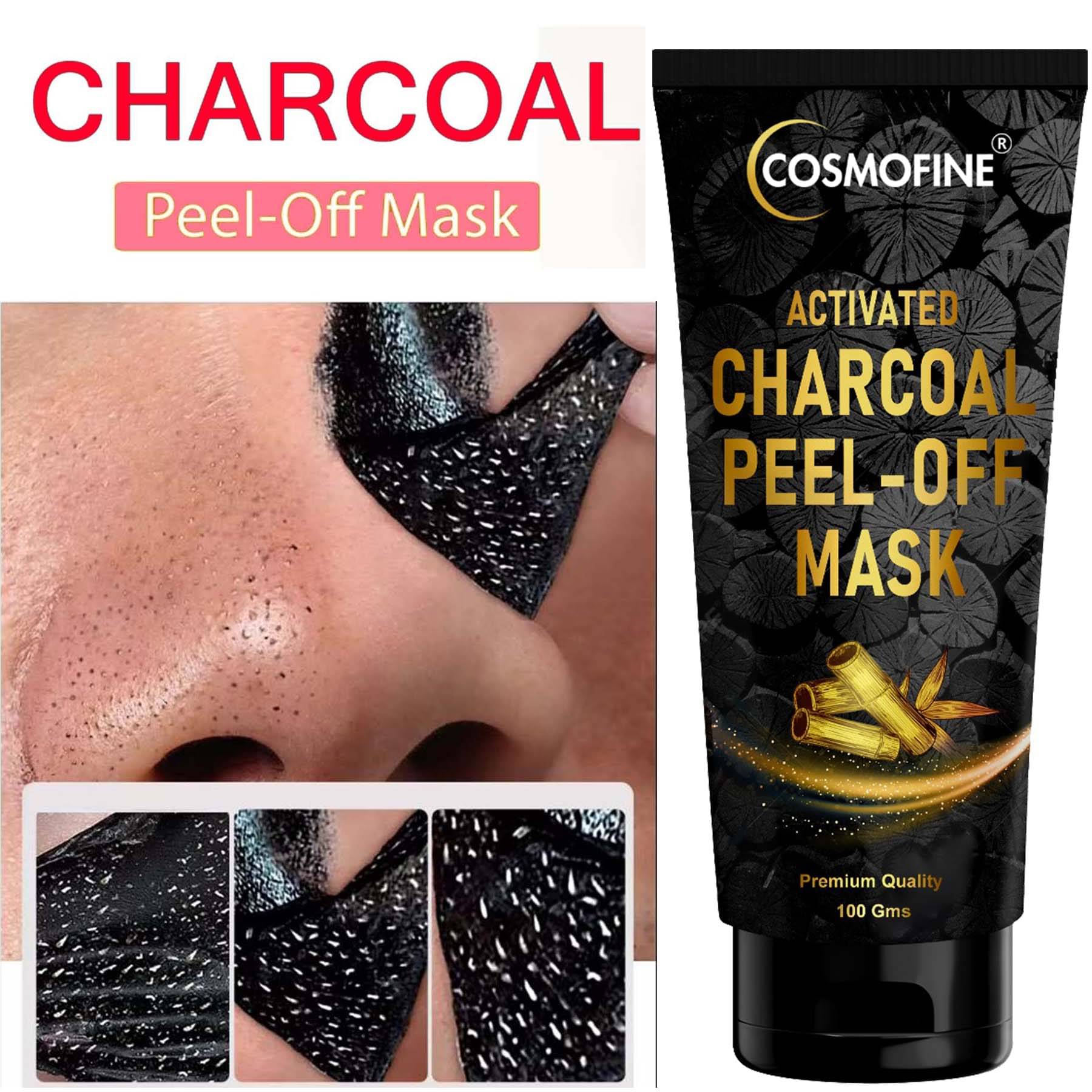     			COSMOFINE - Radiant Glow Peel Off Mask For All Skin Type ( Pack of 1 )