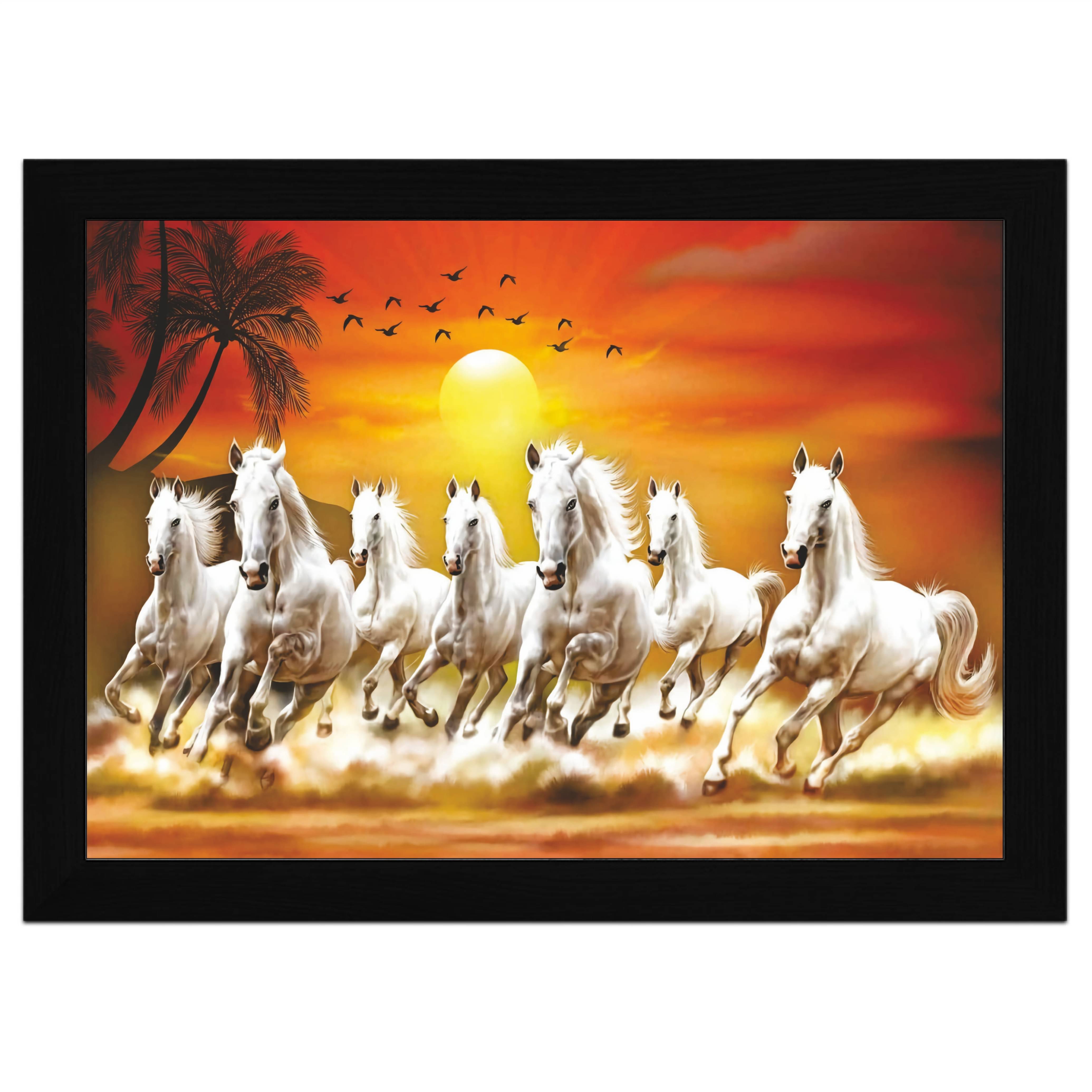     			Desert Blaze – 7 White Horses Sunset