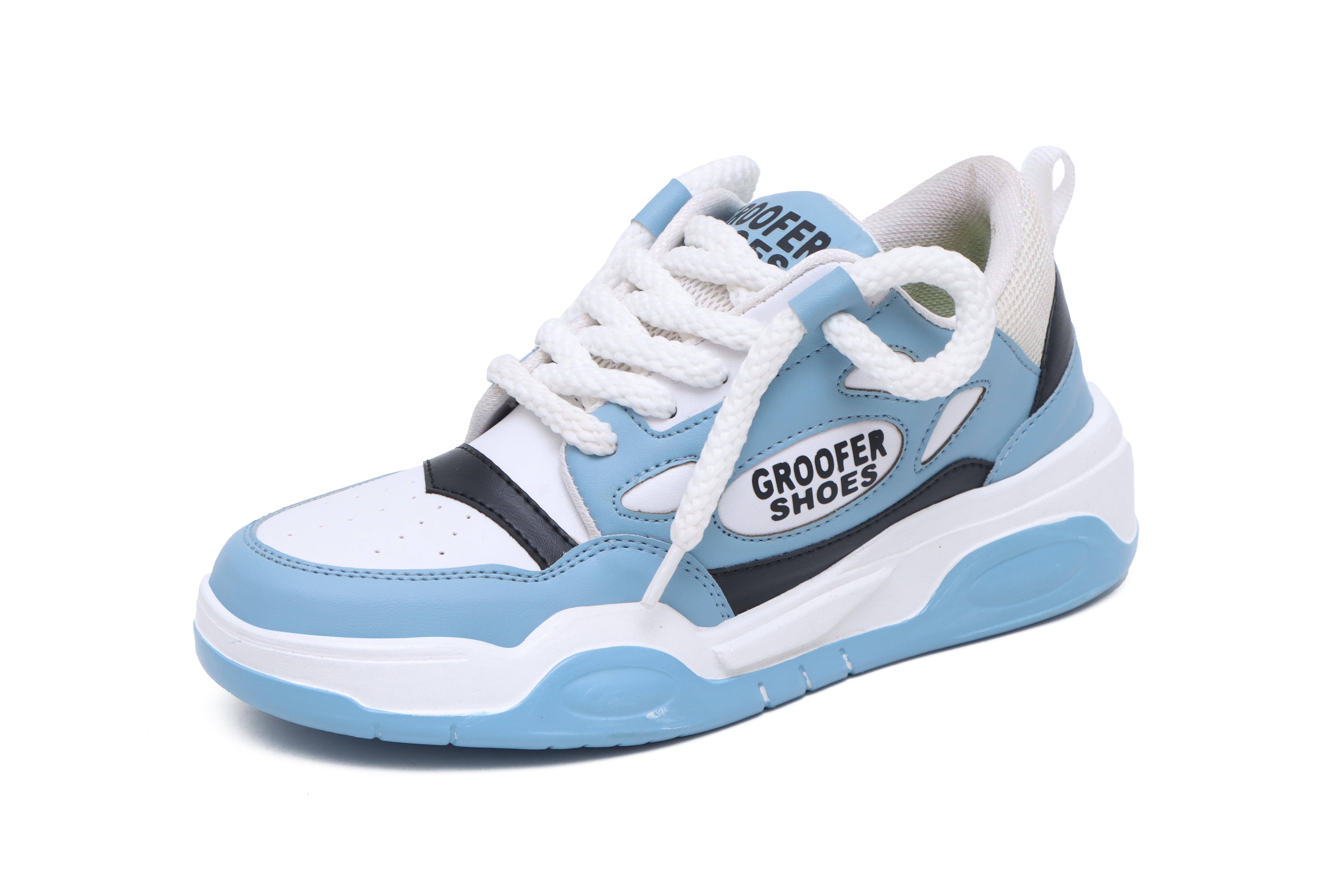     			Groofer Blue Men's Sneakers