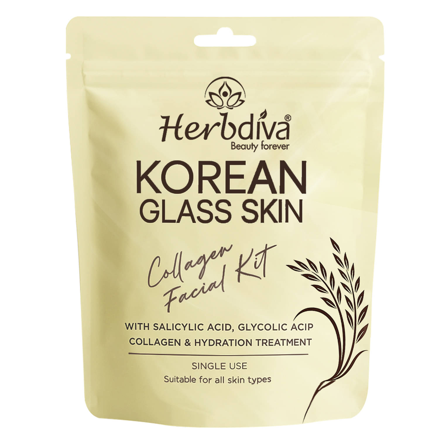     			Herbdiva 3 Times Use Facial Kit For All Skin Type Aloe Vera 1 ( Pack of 1 )
