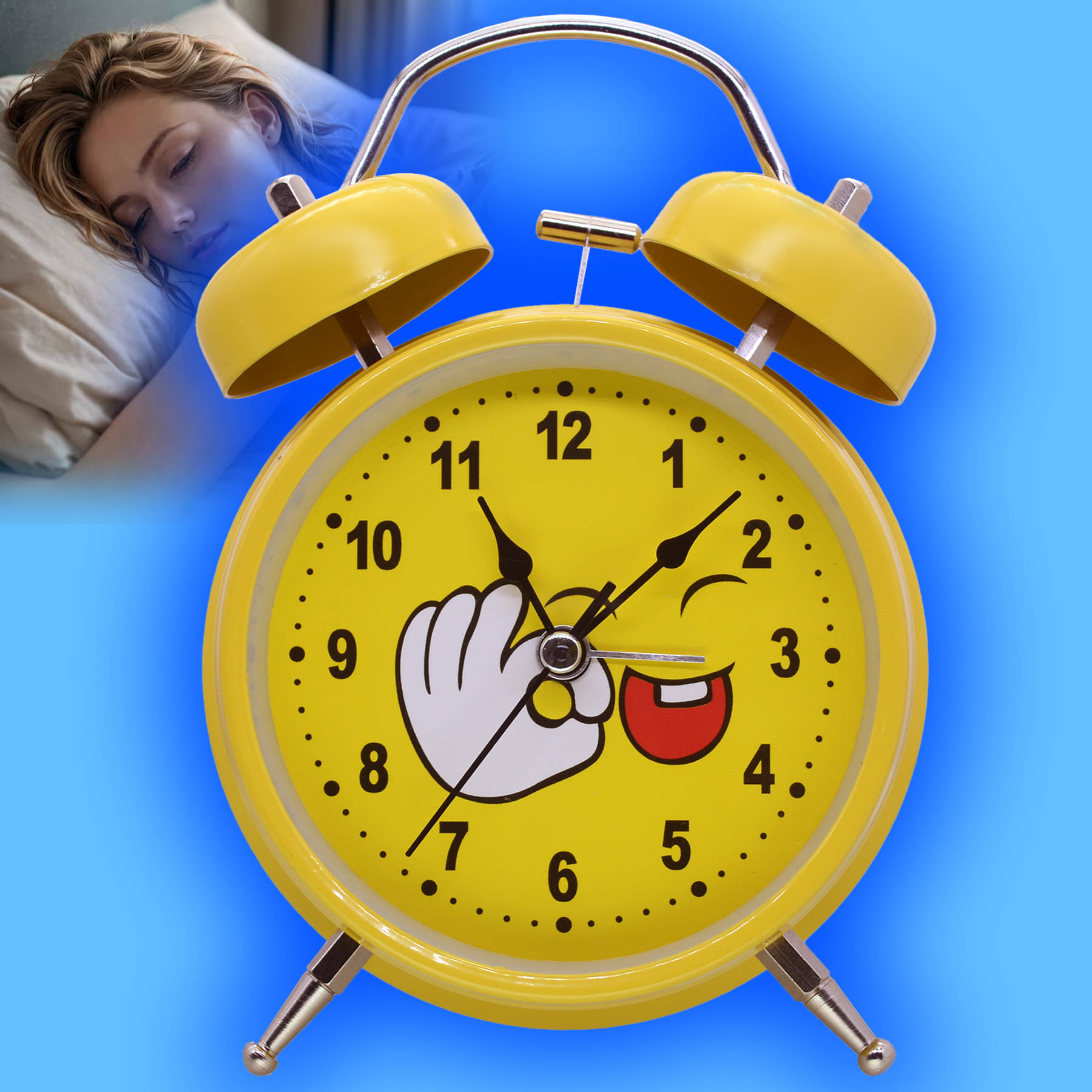     			JMALL Analog Table Alarm Clock - Pack of 1