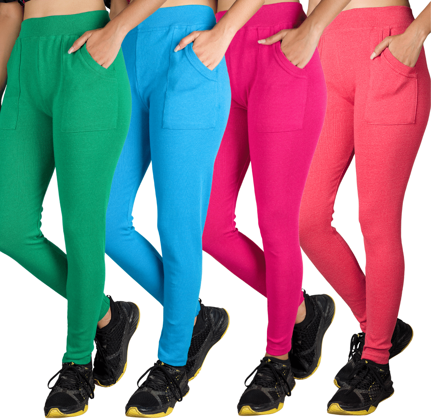    			KARARO JEGGINGS Women Cotton Blend Skinny Fit Jegging