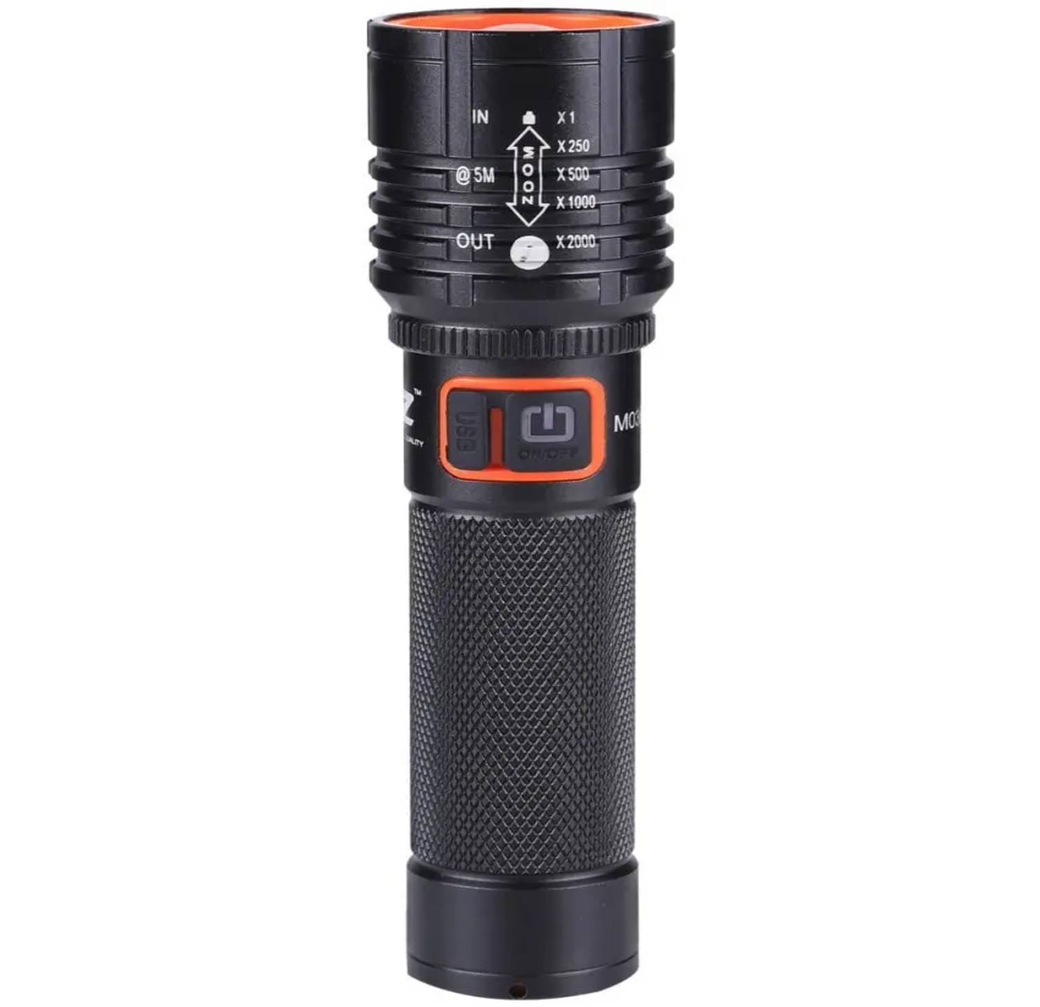     			Kadio - 3W Rechargeable Flashlight Torch ( Pack of 1 )