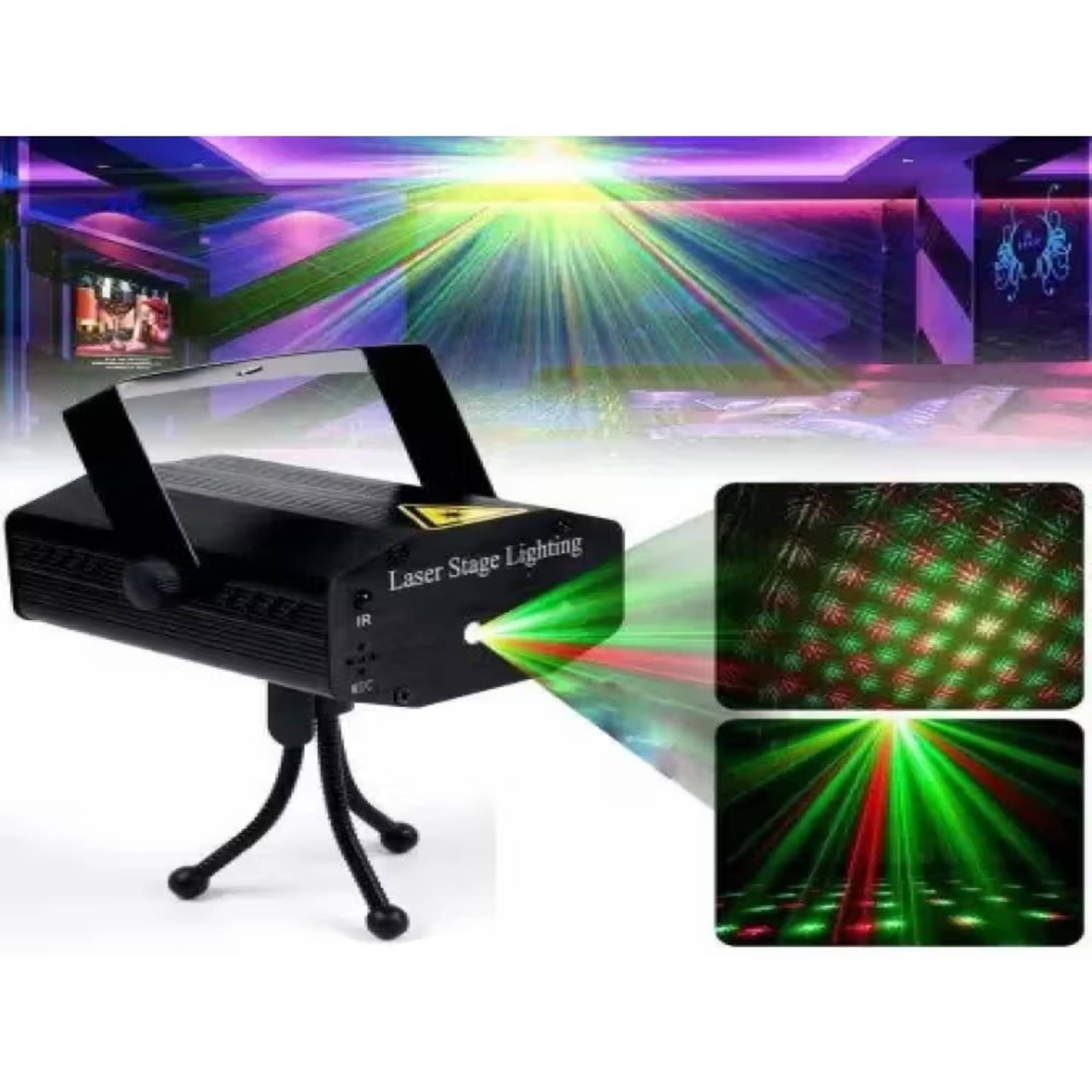     			Kadio Black 3.5M Projector Light ( Pack of 1 )