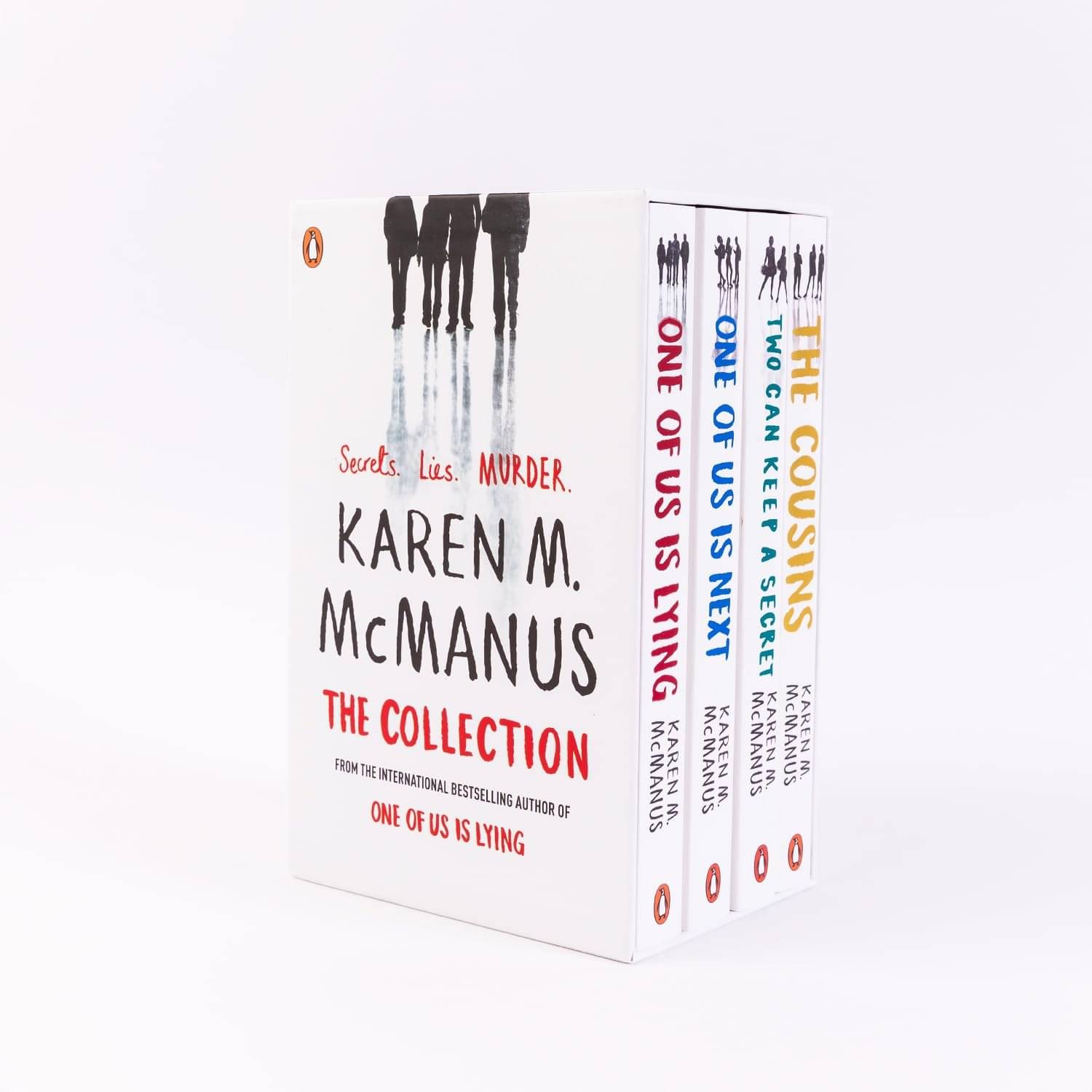 Karen M. McManus Boxset: A collection of the bestselling murder mystery series 4 Copy Box Set Paperback – 1 January 2021 Karen M. McManus Boxset: A collection of the bestselling murder mystery series 4 Copy Box Set Paperback – 1 January 2021