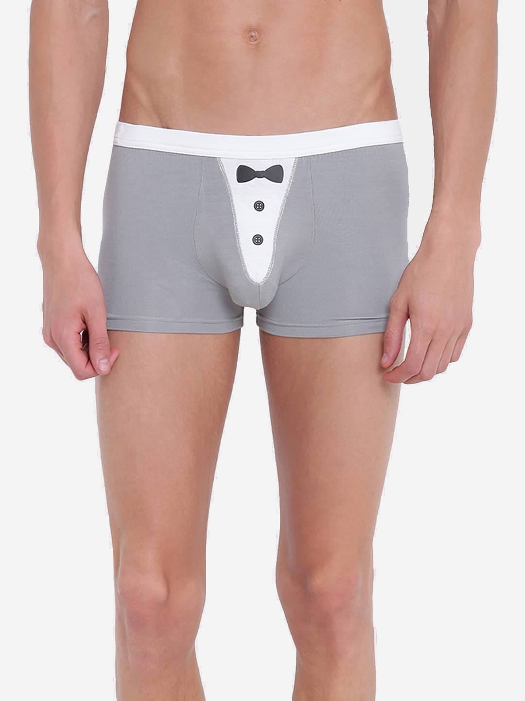 La Intimo Pack of 1 Modal Trunks For Men's ( Grey Melange ) La Intimo Pack of 1 Modal Trunks For Men's ( Grey Melange )
