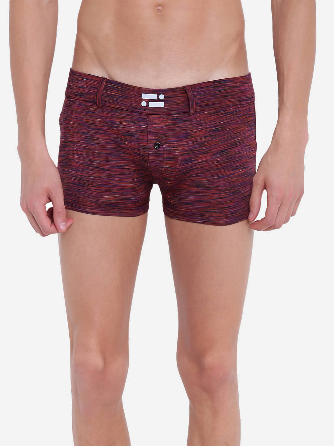     			La Intimo Pack of 1 Cotton Trunks For Men's ( Red )