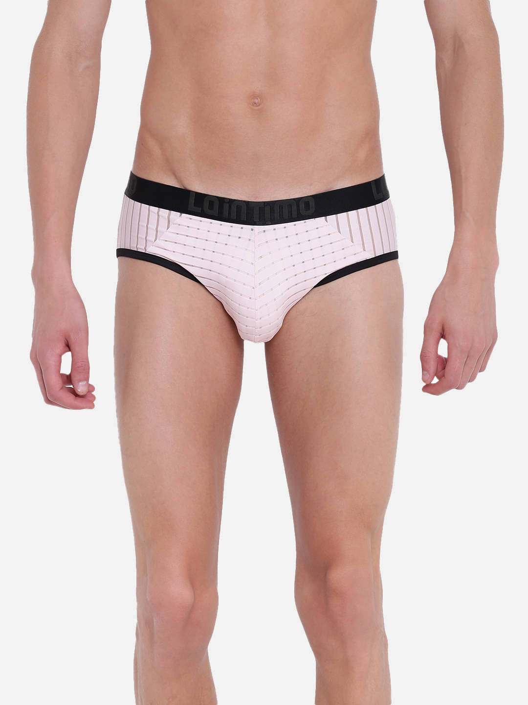 La Intimo Pack of 1 Polyester Briefs For Men's ( Pink ) La Intimo Pack of 1 Polyester Briefs For Men's ( Pink )