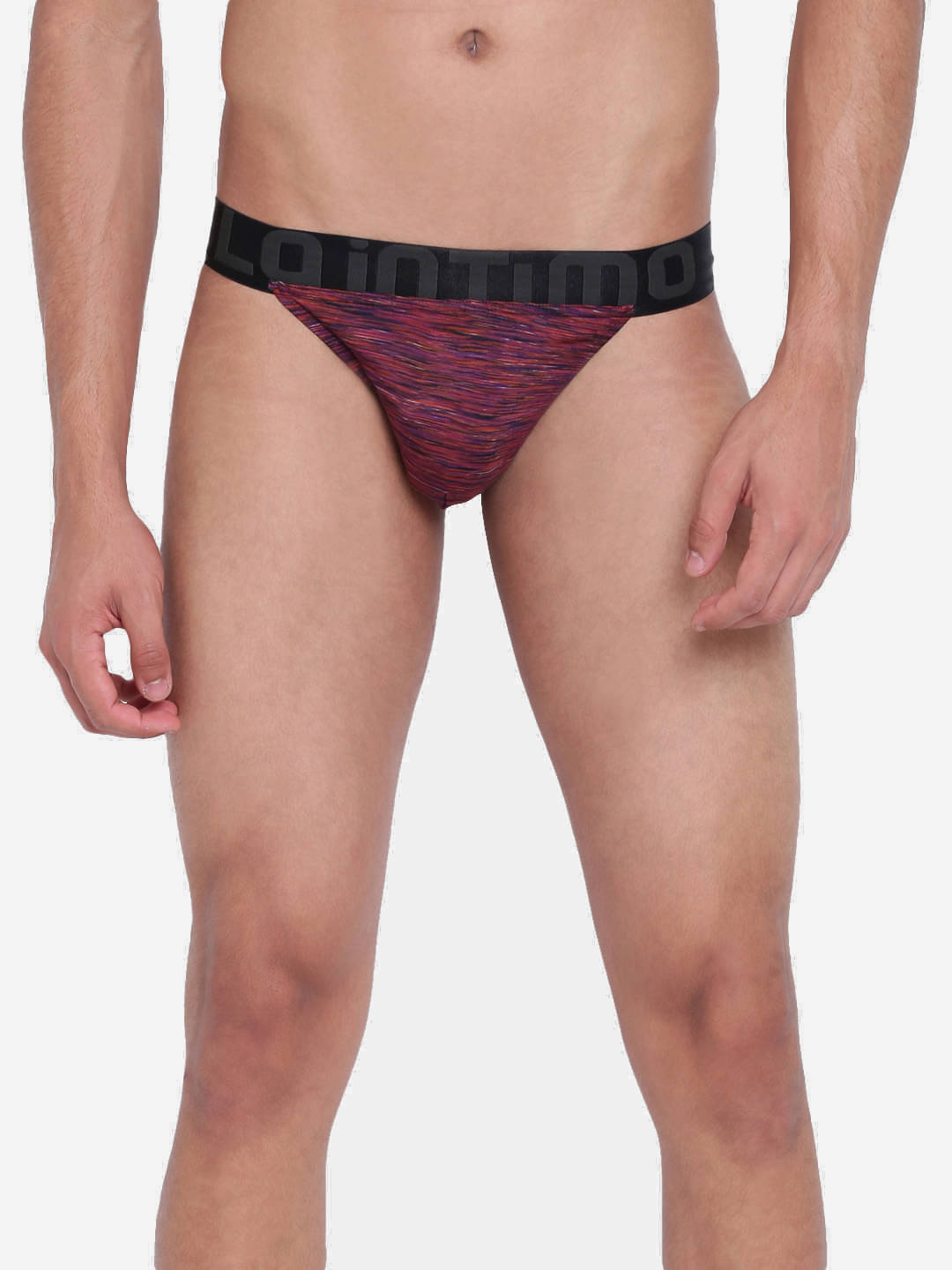     			La Intimo Pack of 1 Polyester Briefs For Men's ( Red )