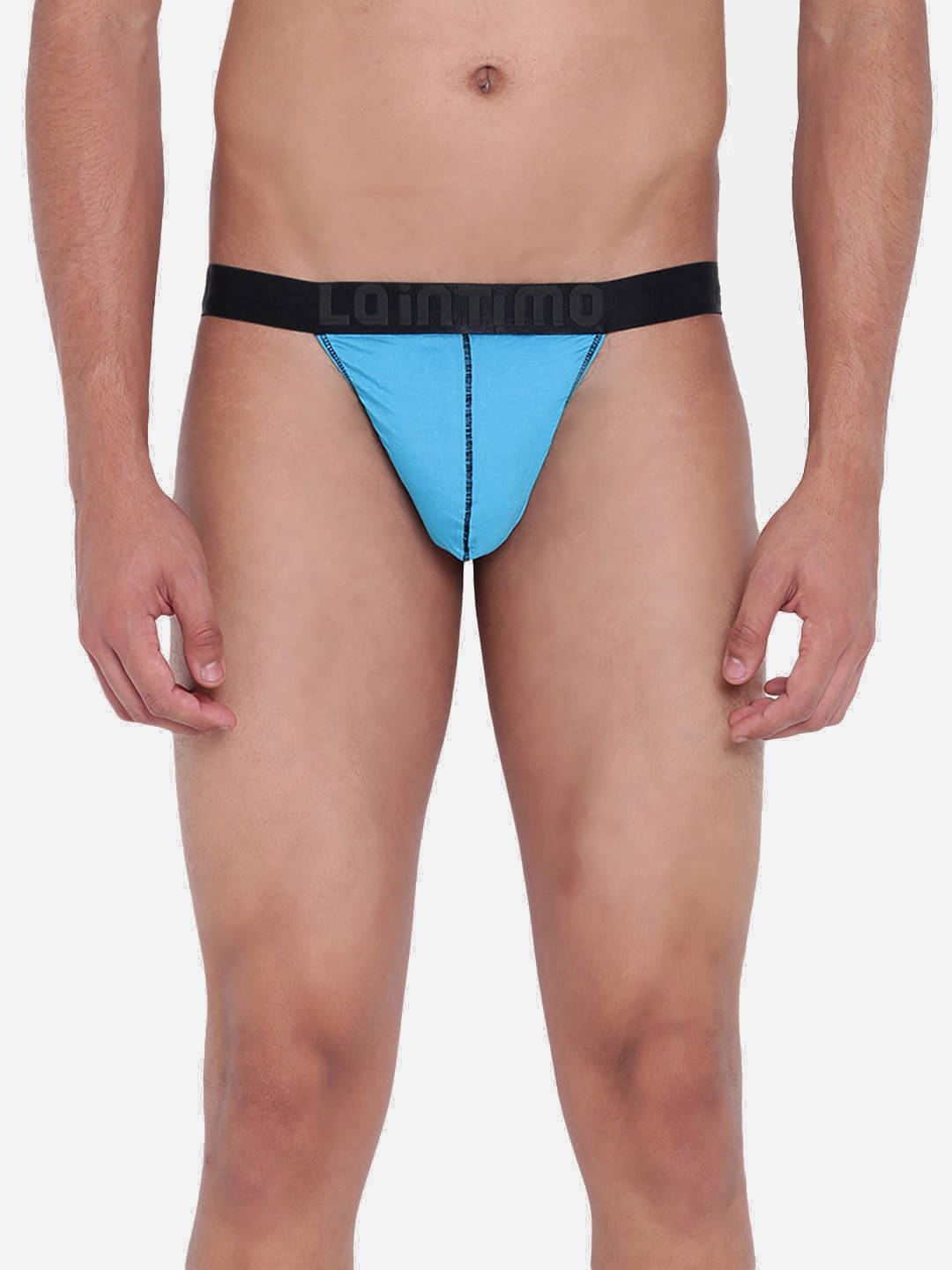     			La Intimo Pack of 1 Microfibre G-String For Men's ( Blue )