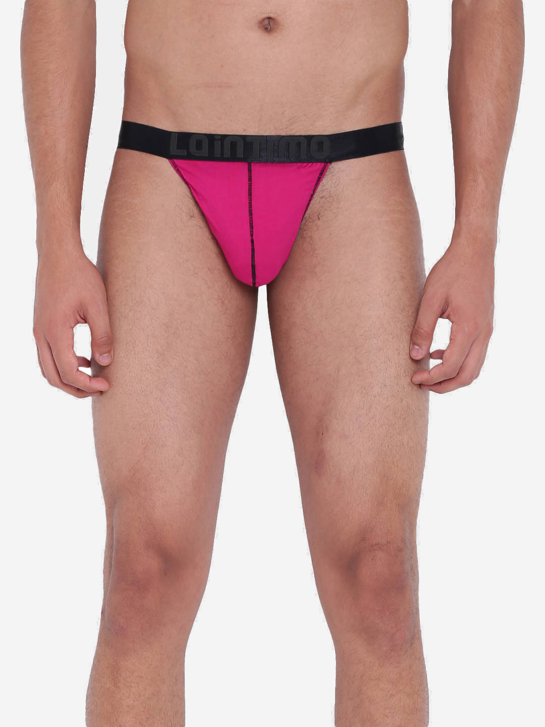    			La Intimo Pack of 1 Microfibre G-String For Men's ( Pink )