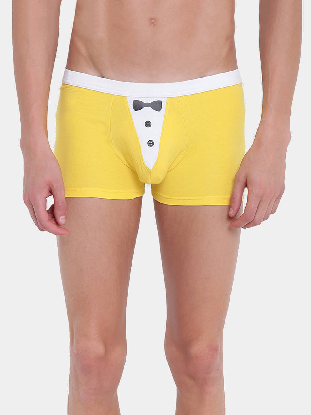     			La Intimo Pack of 1 Modal Trunks For Men's ( Yellow )
