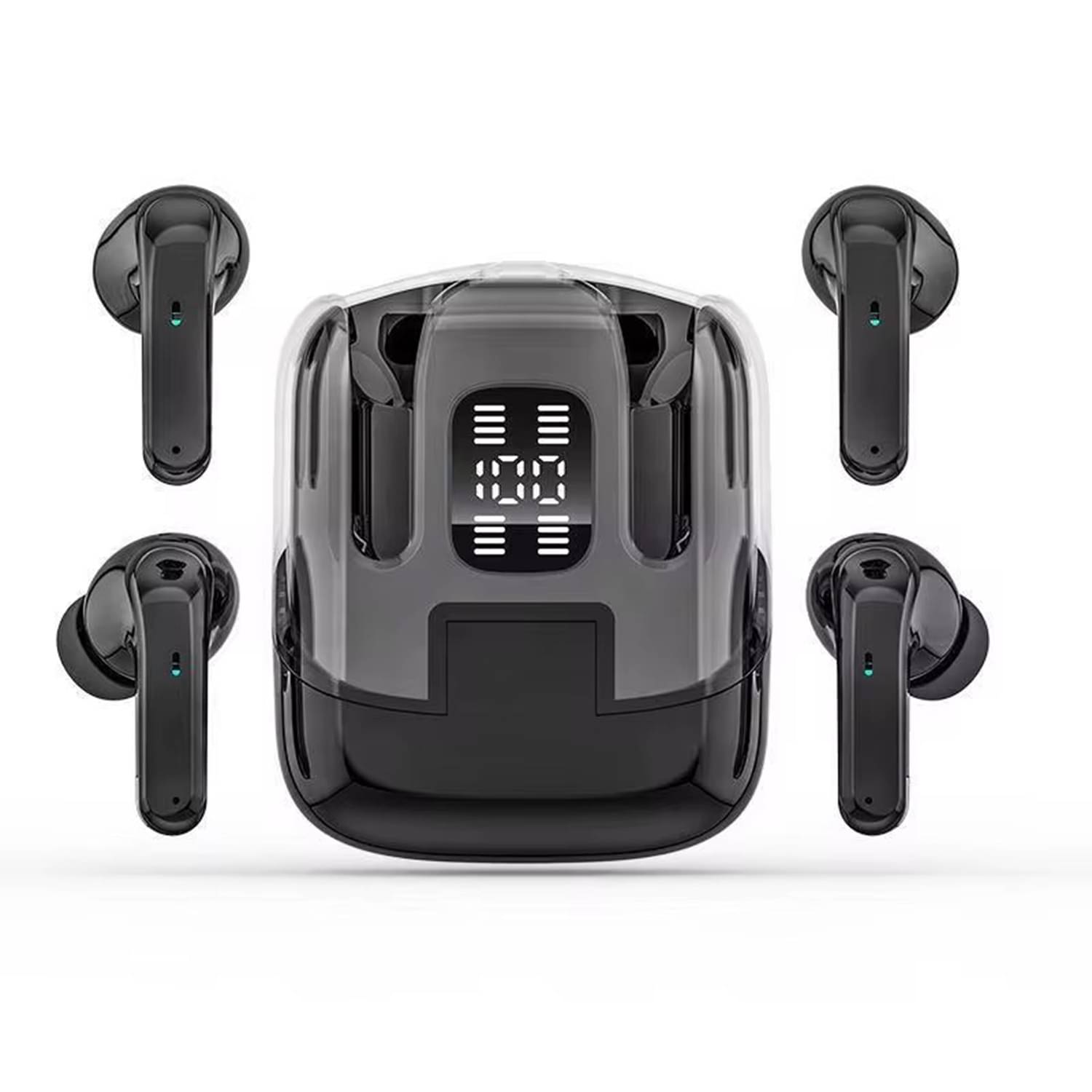     			Life Like TWS Couple Two Pair Bluetooth Earbuds Wireless Earbuds Earphones With Mic