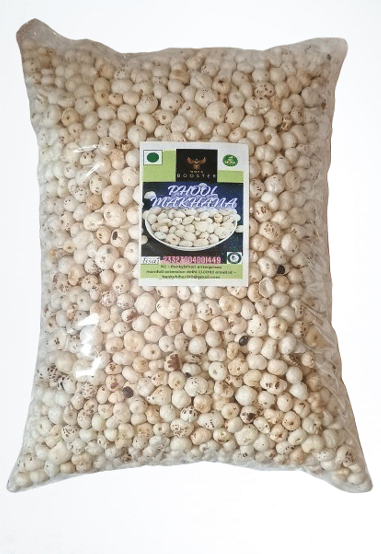 MMPB BOOSTER Lotus Seeds Pop /Gorgon Nut Puffed Kernel (Makhana) 500 g MMPB BOOSTER Lotus Seeds Pop /Gorgon Nut Puffed Kernel (Makhana) 500 g