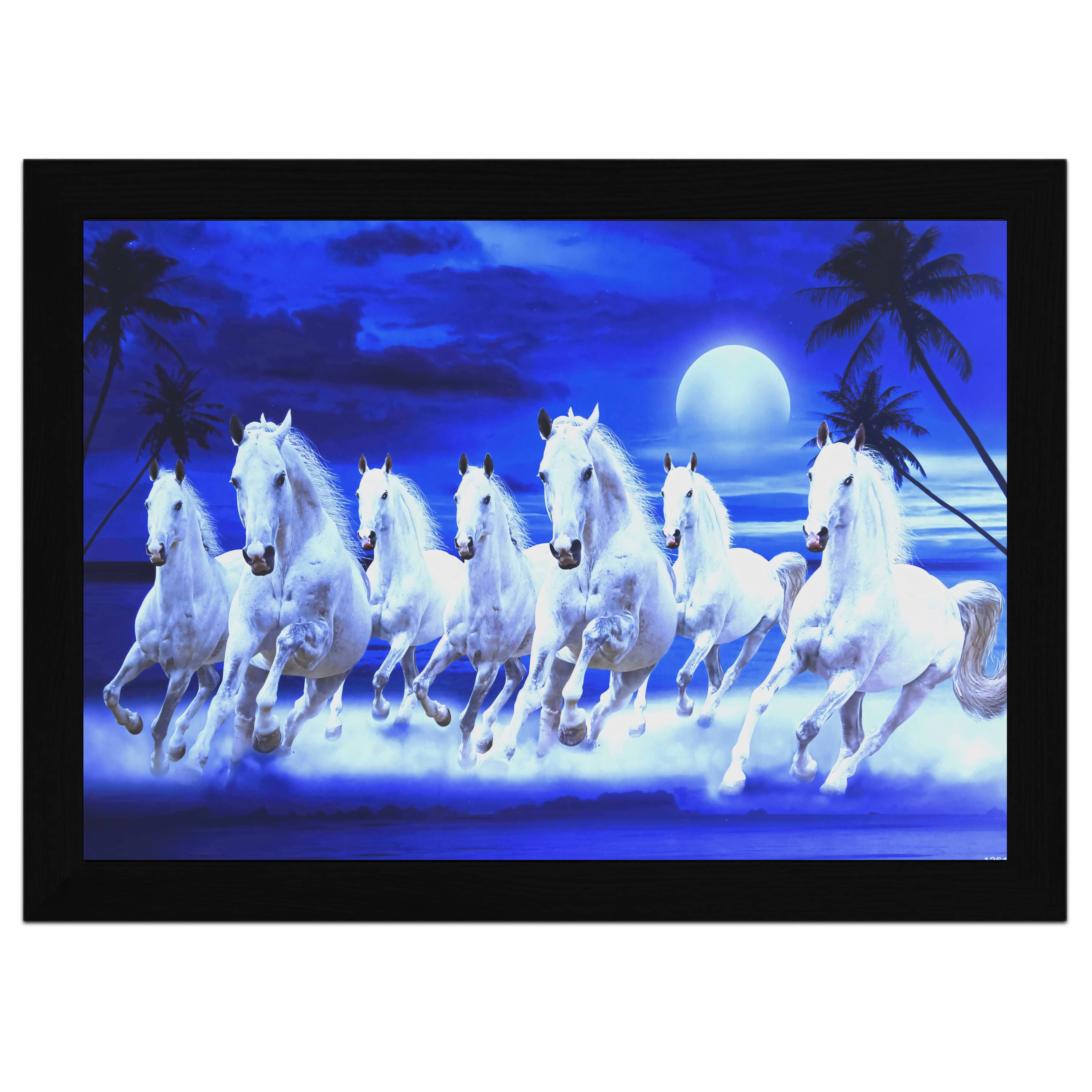     			Moonlight Majesty – 7 White Horses Nightscape