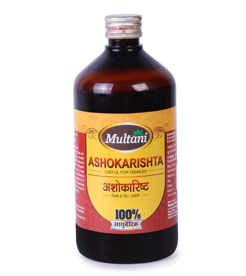 Multani Ayurvedic Ashokarishta Syrup For Women For All Kinds Of Feminine Disorders - 450ml (Pack of 1) Multani Ayurvedic Ashokarishta Syrup For Women For All Kinds Of Feminine Disorders - 450ml (Pack of 1)