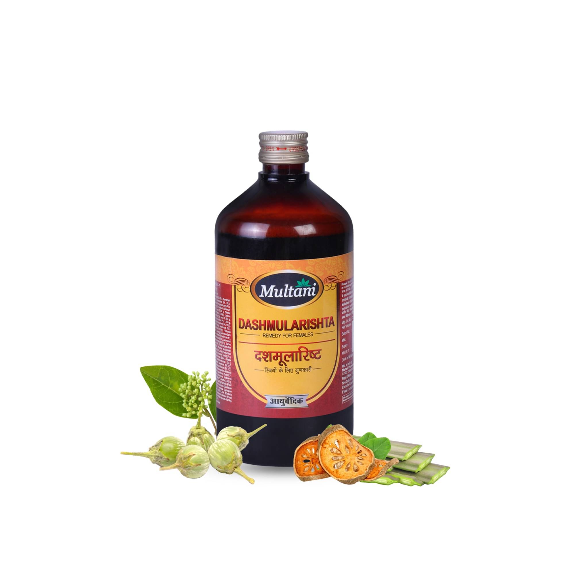 Multani Dashmularishta Syrup For Post-Delivery Weakness, Loss of Appetite - 450ml (Pack of 1) Multani Dashmularishta Syrup For Post-Delivery Weakness, Loss of Appetite - 450ml (Pack of 1)