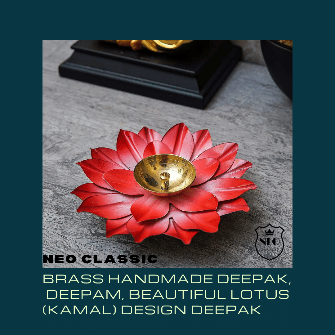     			Neo Classic Brass Akhand Diya - Pack of 1