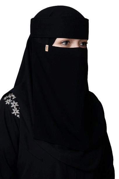     			Opalite Chiffon Hijab Black ( Pack of 1 )