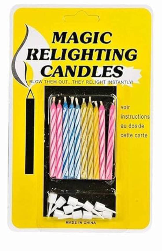     			PICK PURCHASE PARTY Multicolour Unscented Pillar Candle 10 cm ( Pack of 1 )