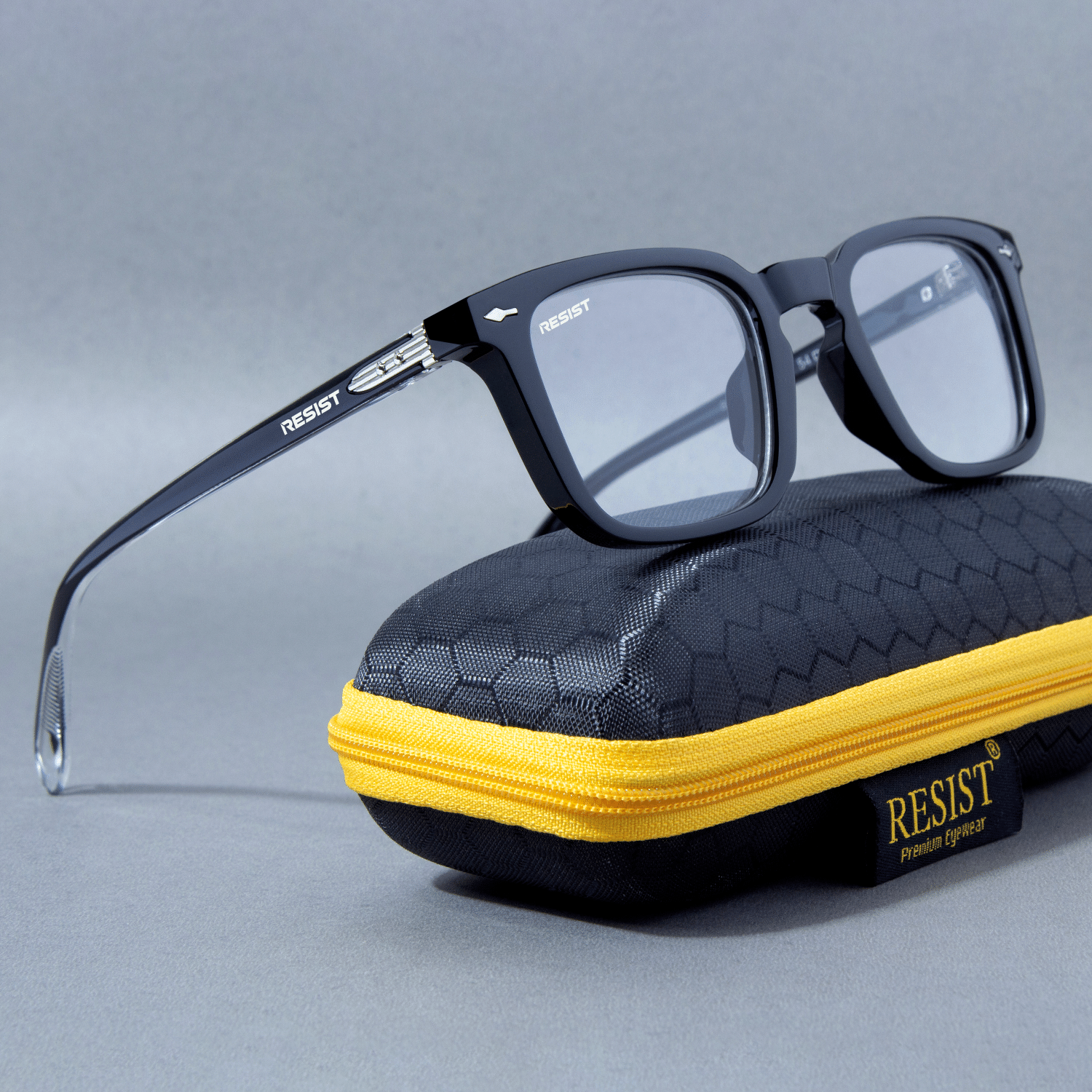 RESIST EYEWEAR Black Rectangular Sunglasses ( Pack of 1 ) RESIST EYEWEAR Black Rectangular Sunglasses ( Pack of 1 )