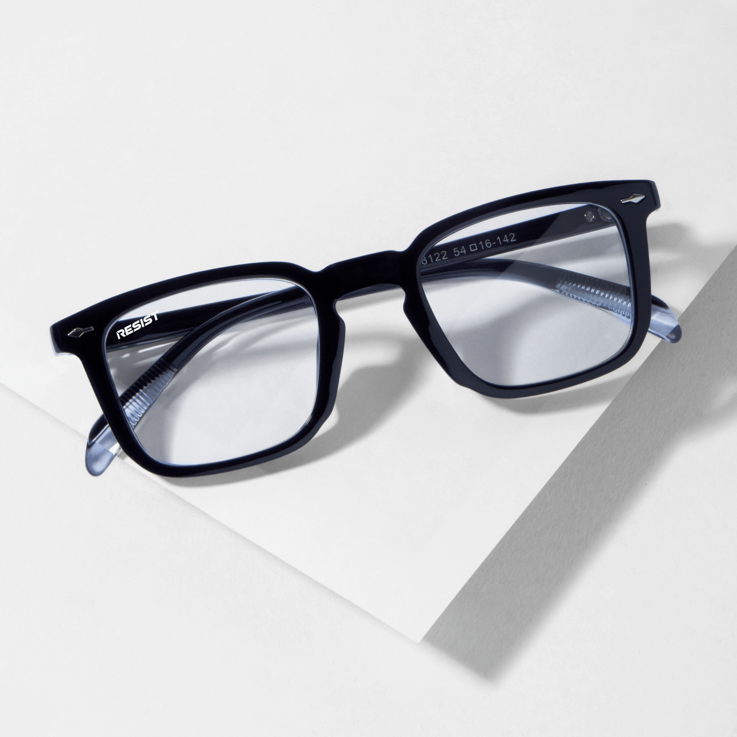 RESIST EYEWEAR Black Rectangular Sunglasses ( Pack of 1 ) RESIST EYEWEAR Black Rectangular Sunglasses ( Pack of 1 )
