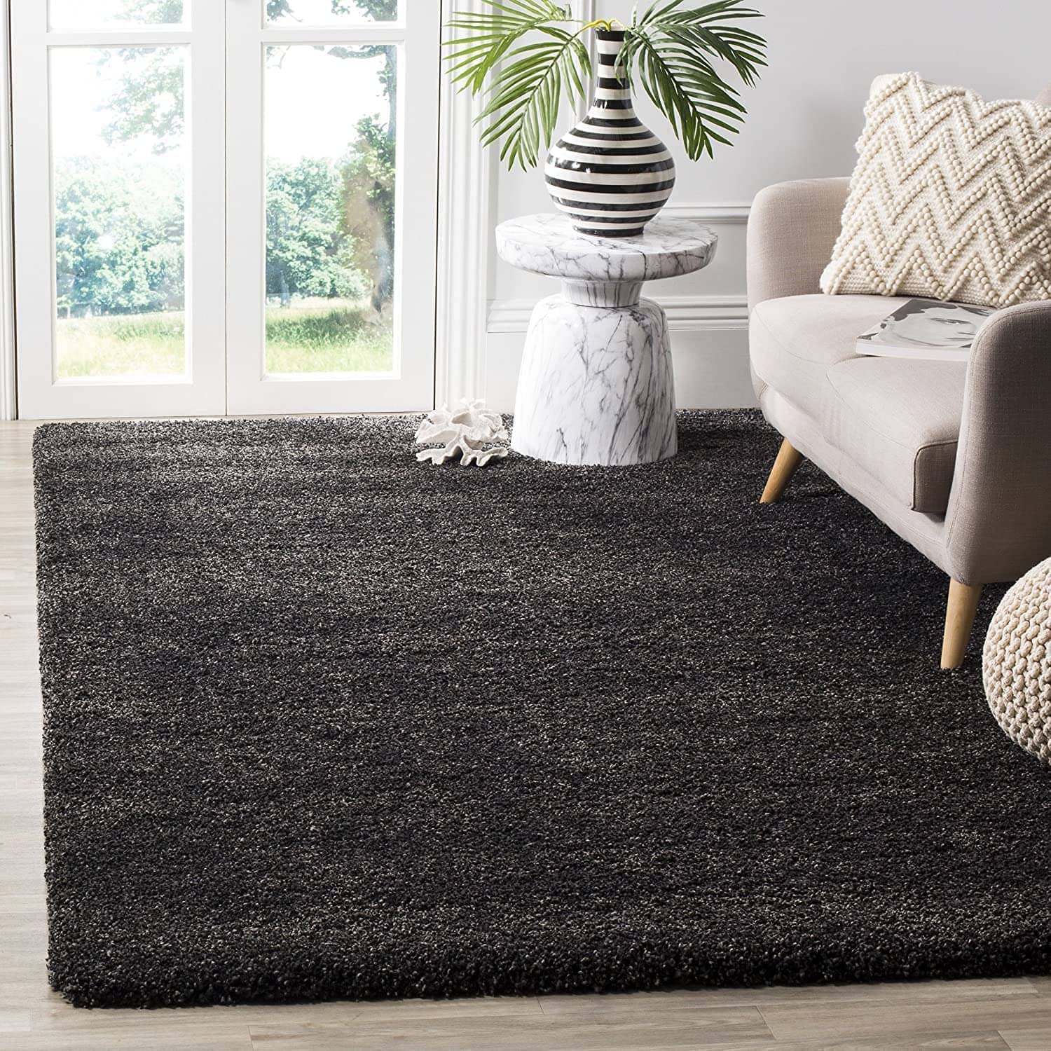     			Samjeeda Handloom Multi Wool Dhurrie Carpet Plain 3x5 Ft