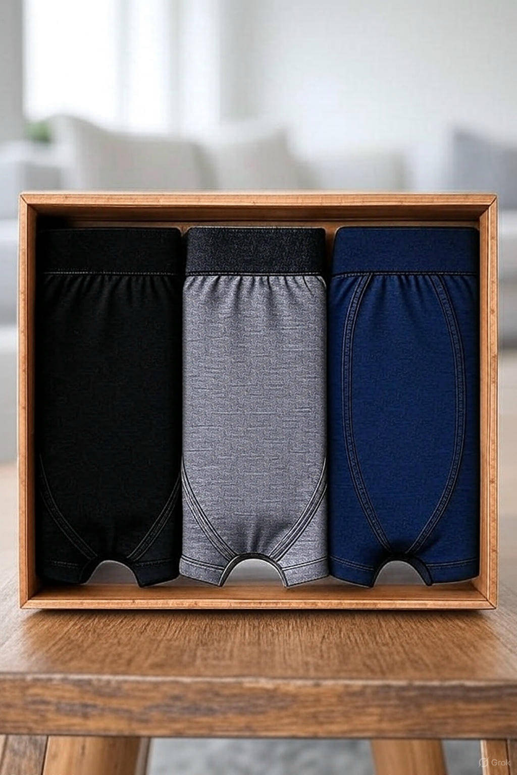 TEHSVA Pack of 3 Nylon Briefs For Men's ( Multicolor )     			TEHSVA Pack of 3 Nylon Briefs For Men's ( Multicolor )