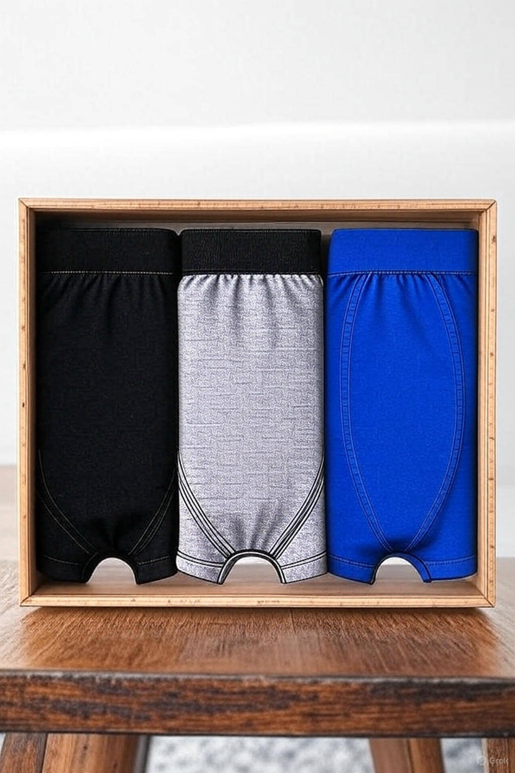 TEHSVA Pack of 3 Nylon Briefs For Men's ( Multicolor ) TEHSVA Pack of 3 Nylon Briefs For Men's ( Multicolor )