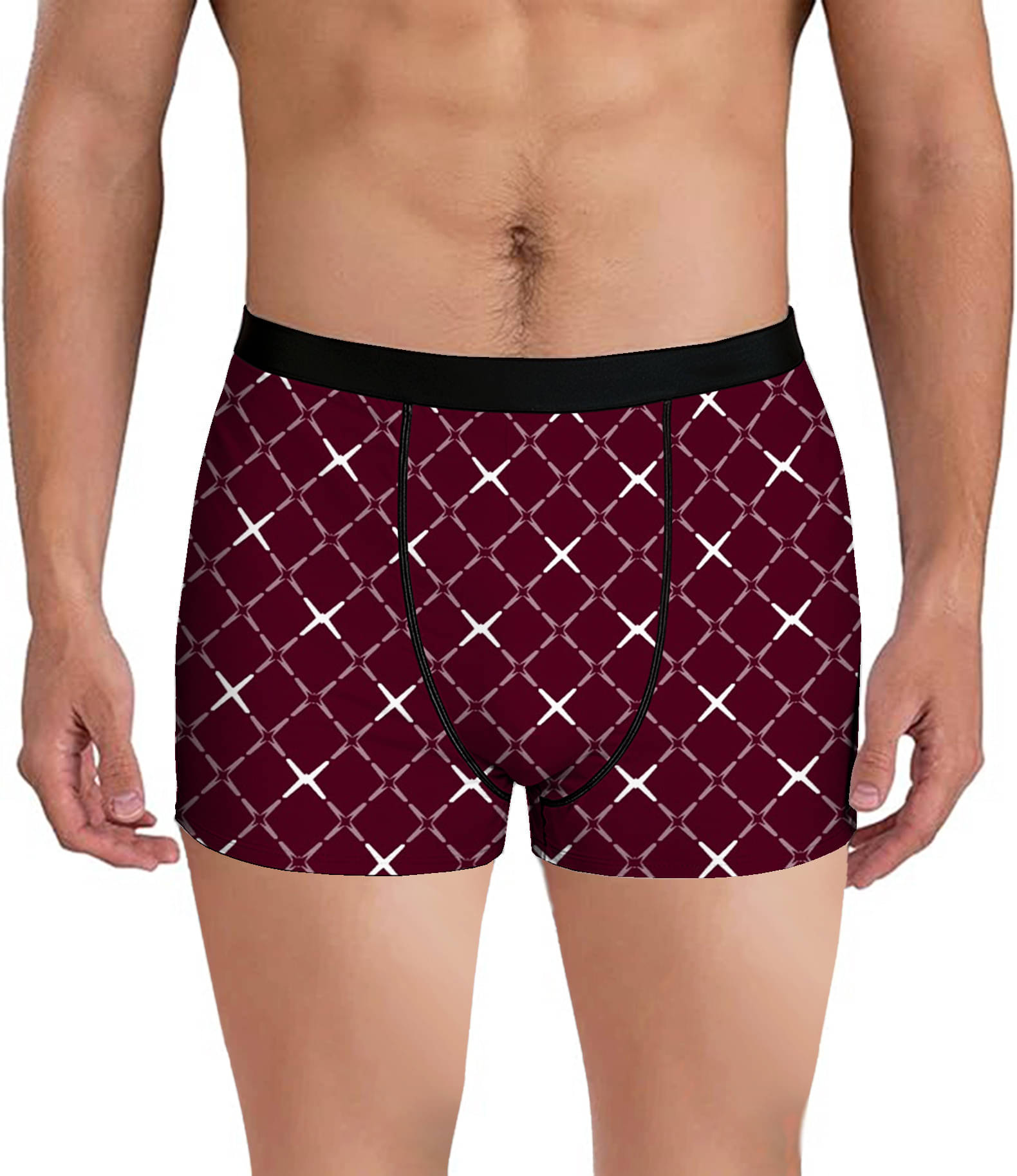 THE GORSLUXURY Pack of 1 Nylon Briefs For Men's ( Red ) THE GORSLUXURY Pack of 1 Nylon Briefs For Men's ( Red )