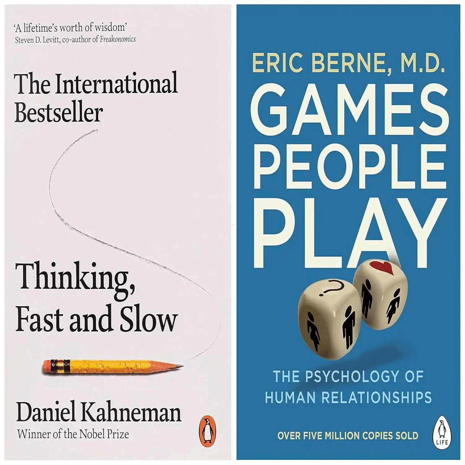 THINKING FAST AND SLOW & Games People Play By Kahneman, Daniel & Berne Erie THINKING FAST AND SLOW & Games People Play By Kahneman, Daniel & Berne Erie