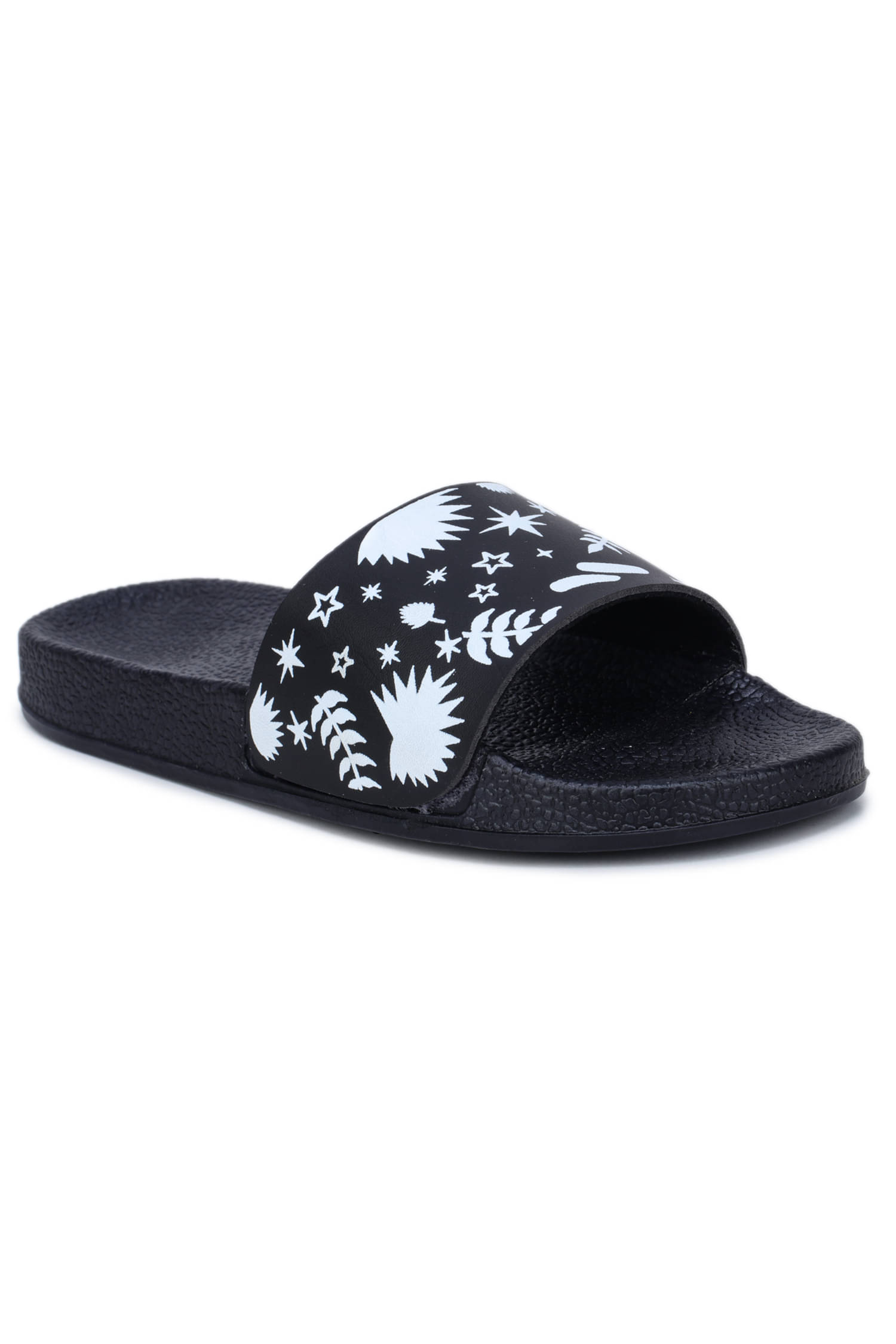     			Tzen White Women's Slide Flip Flop