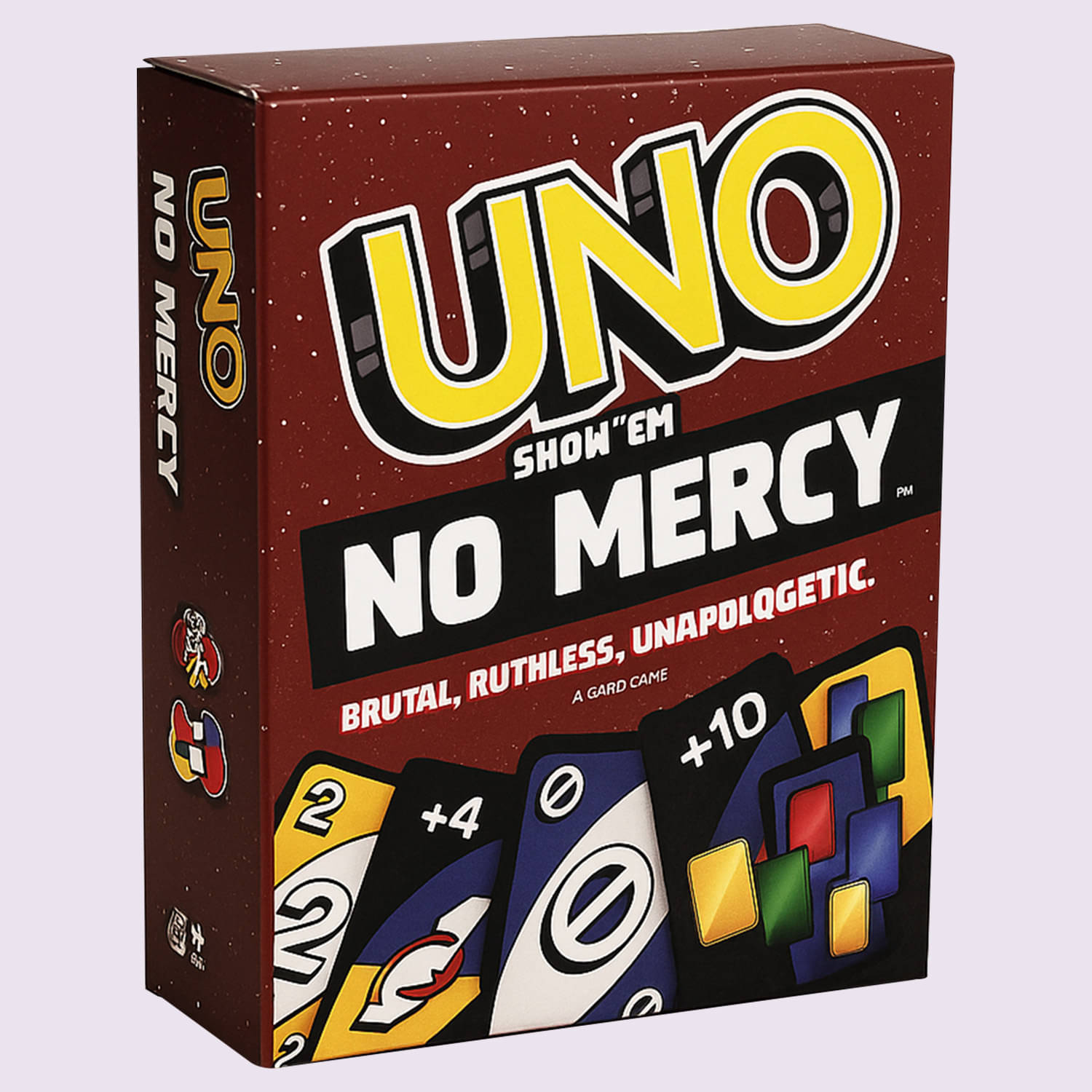     			UNO Show 'em No Mercy Brutal, Ruthless, Unapologetic Card Game for Kids